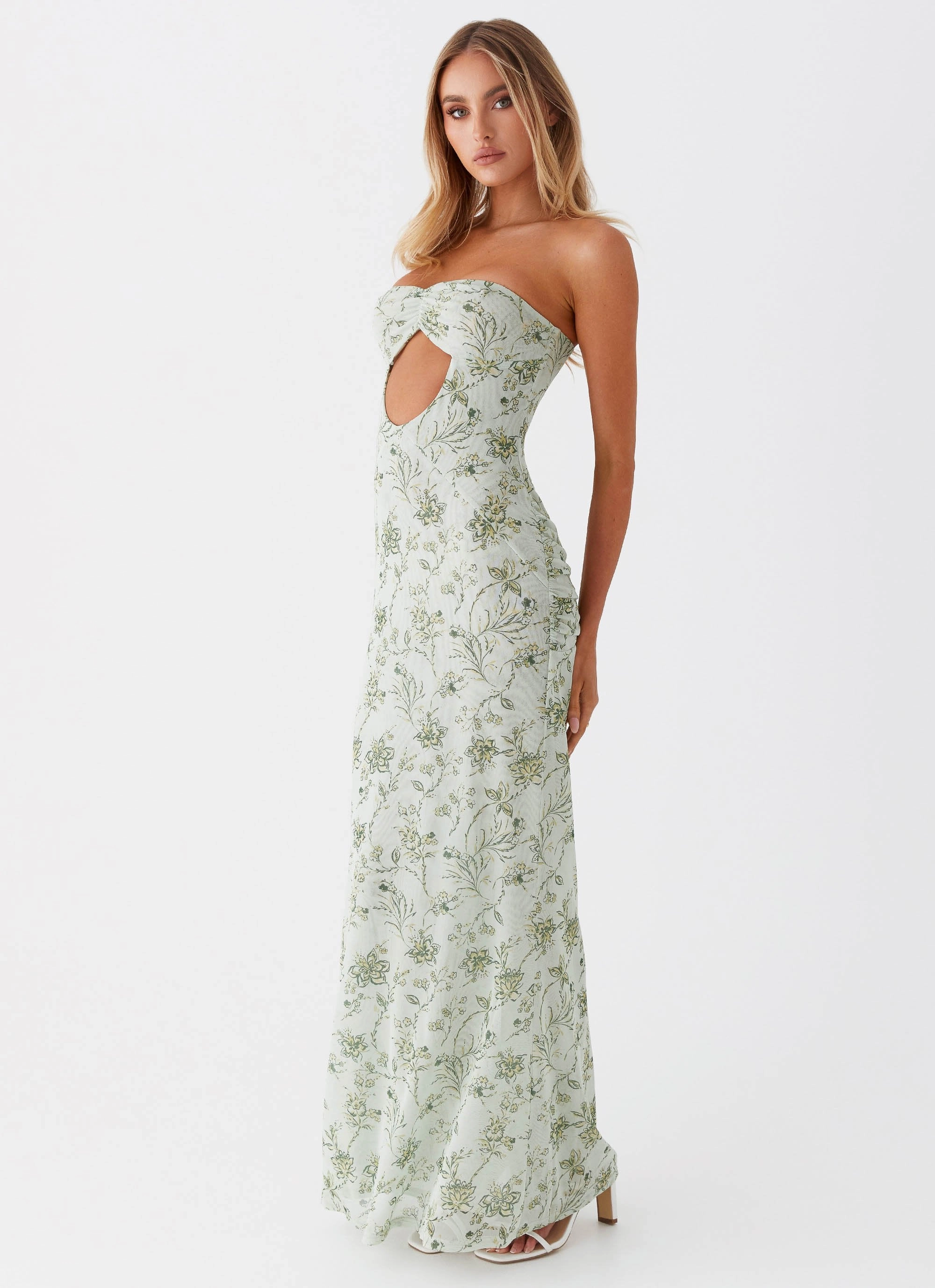 Versatile-Style Dearest Maxi Dress - Sage Floral