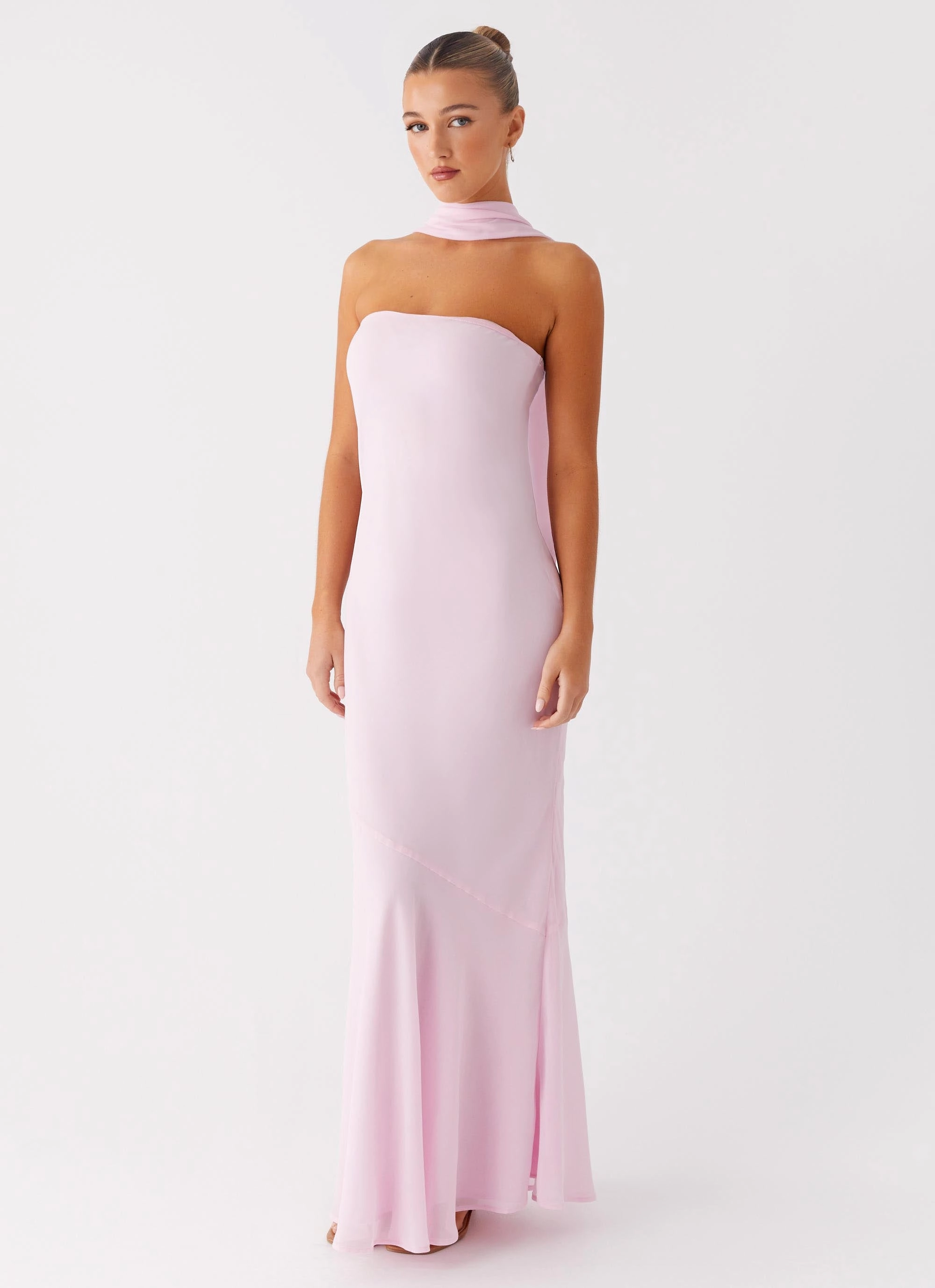 Work or Play Under The Pagoda Maxi Dress - Pink