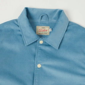 Dehen 1920 Corduroy Team Jacket - Dusty Blue Dehen 1920 Corduroy Team Jacket - Dusty Blue