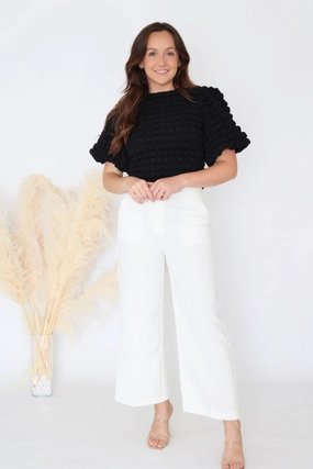 Denali Pants- White (FINAL SALE) Anti Pilling Fabric Low Profile Stitching