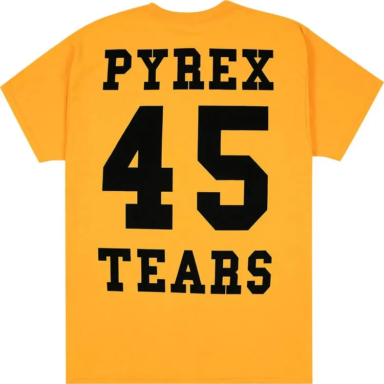 Denim Tears x Pyrex Tears Tee 'Gold', gold