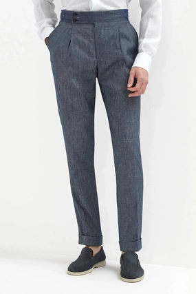 Denim stretch Soragna trousers  - Made in Italy Denim stretch Soragna trousers  - Made in Italy