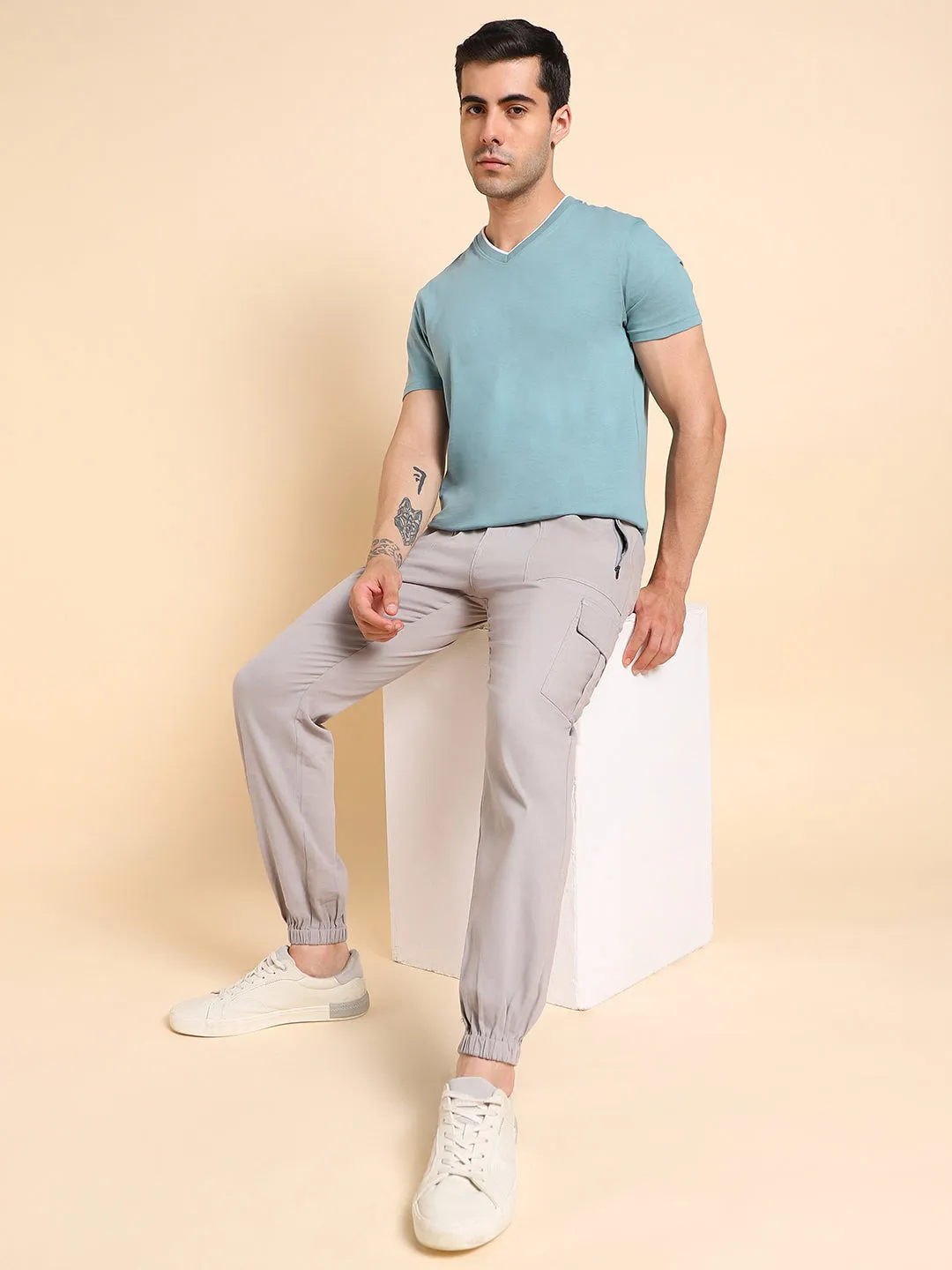 Dennis Lingo V-Neck Slim Fit T-shirt