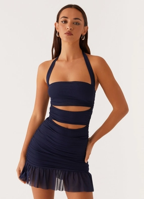 Devyn Mini Dress - Navy Daily Form