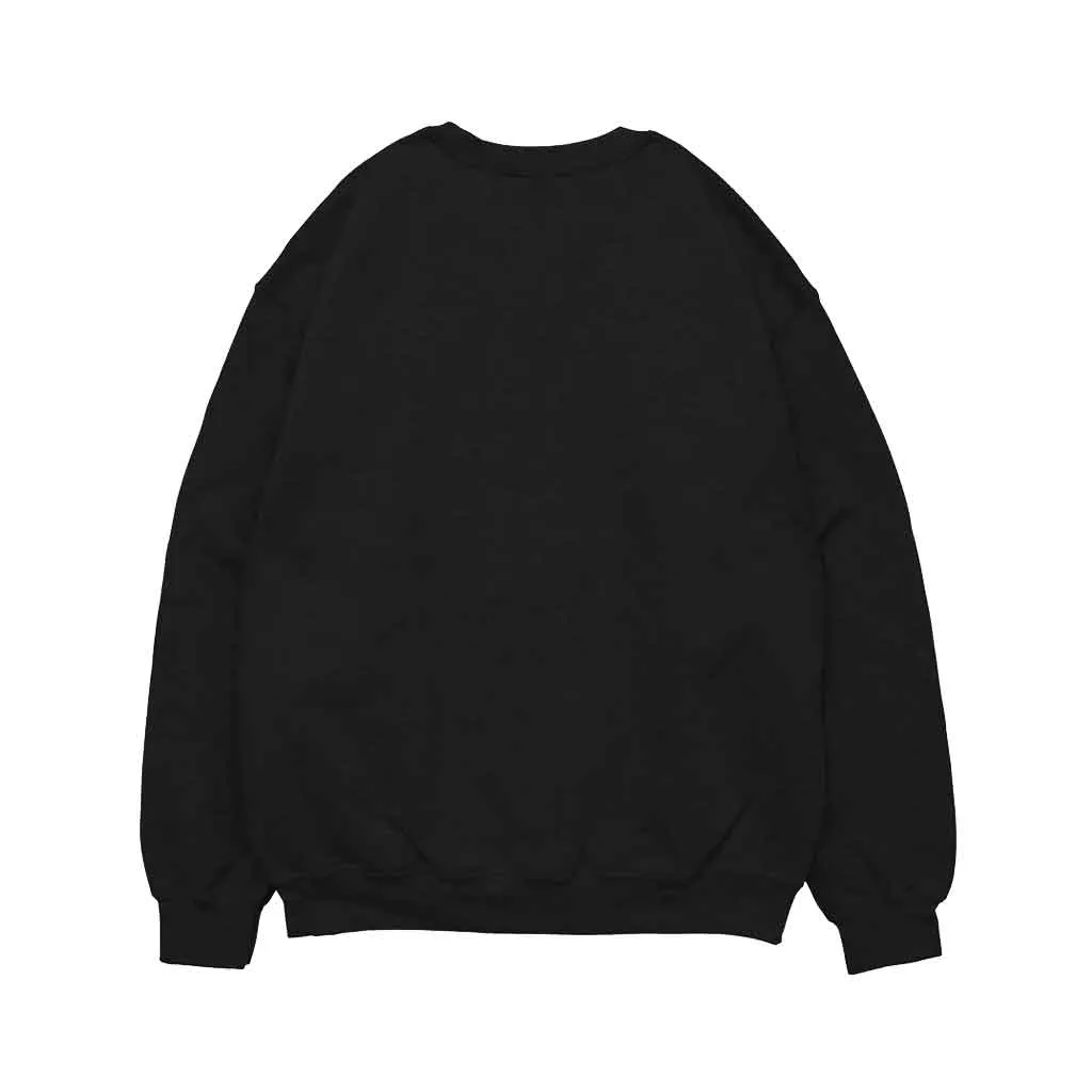 Diamond Outline Crewneck - Black