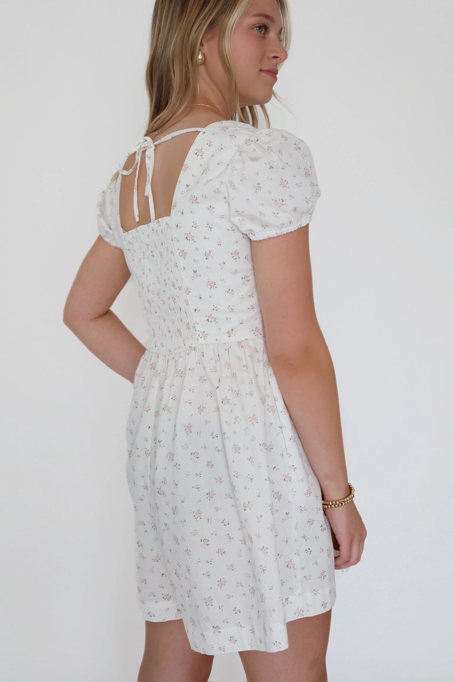 Compact Weave Fabric Trendy Look Dilly Dally Romper (FINAL SALE)