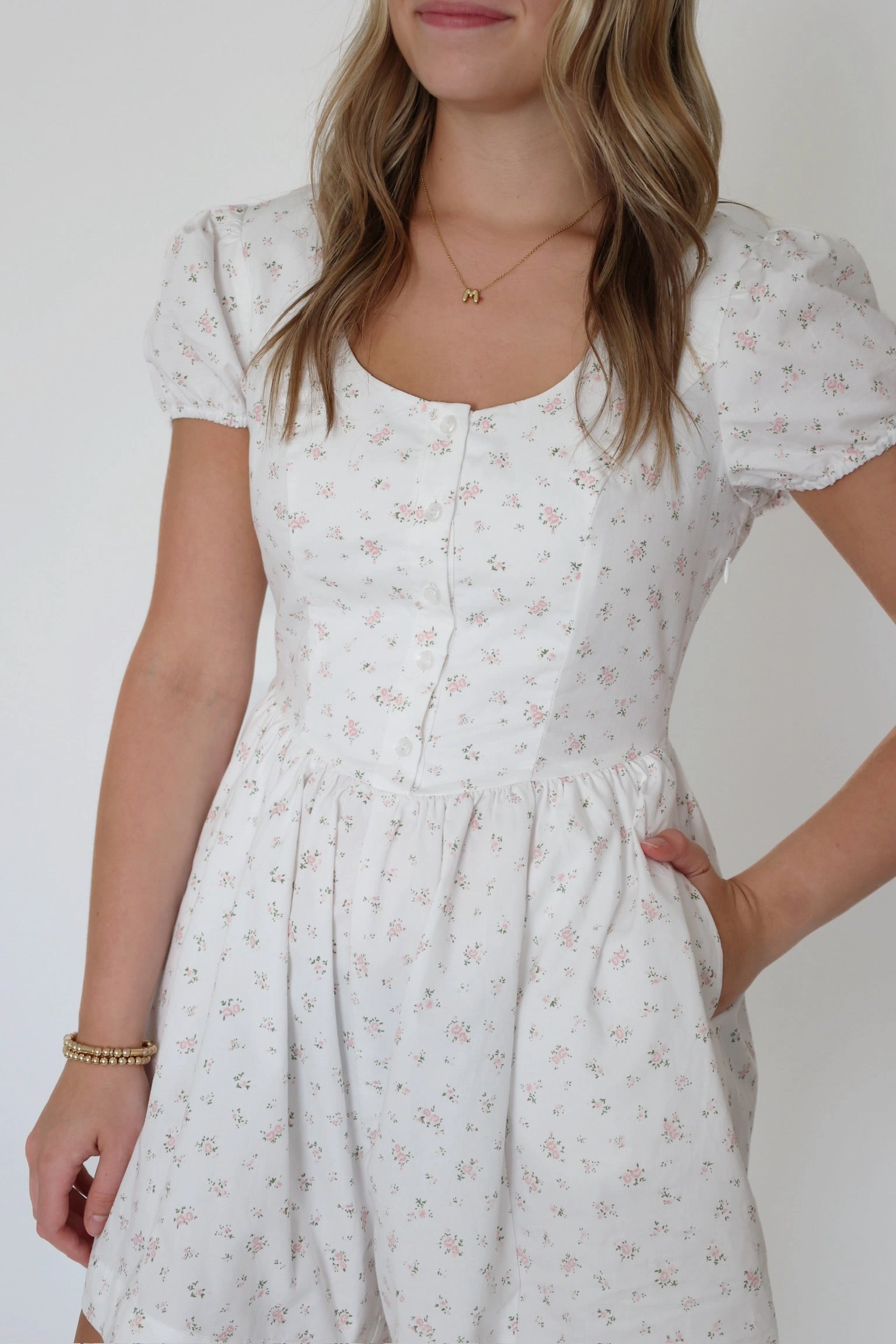 VNeckline Dilly Dally Romper (FINAL SALE)