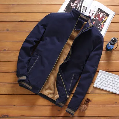 DIMUSI Autumn Men's Bomber Jacket