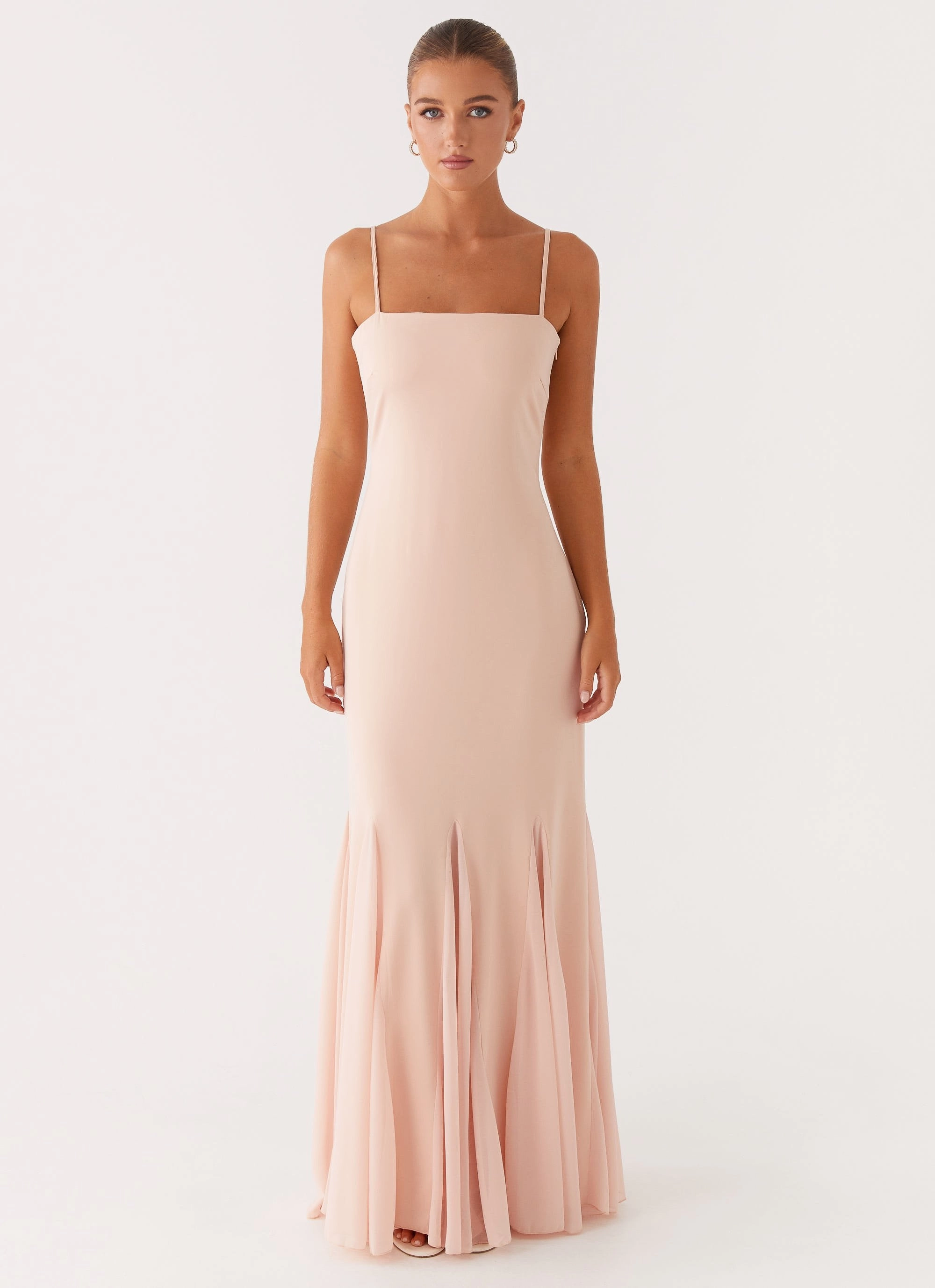 Smooth Mood Neutral Form Marcelo Maxi Dress - Pink