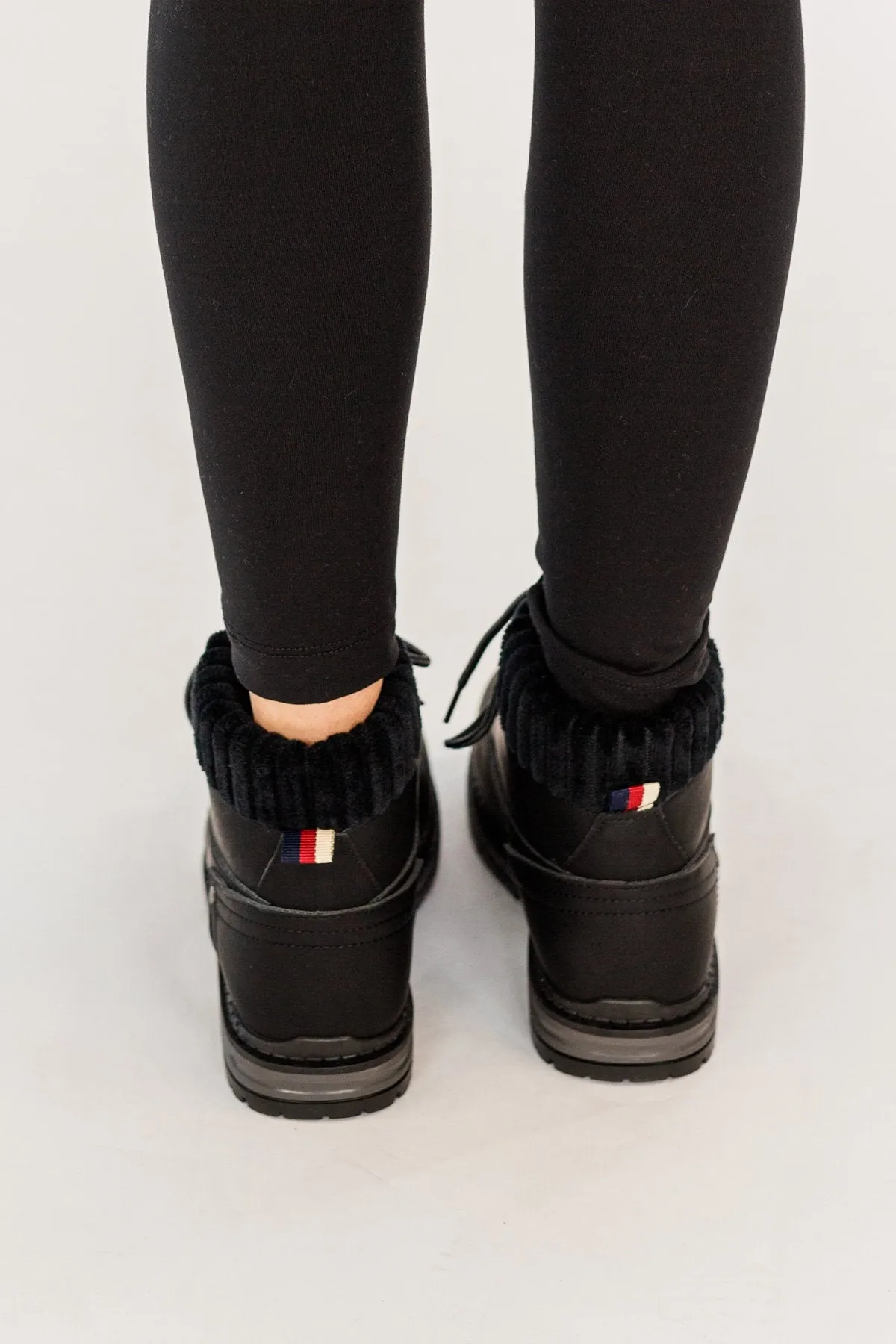 Dirty Laundry Alpine Booties- Nubuck Black