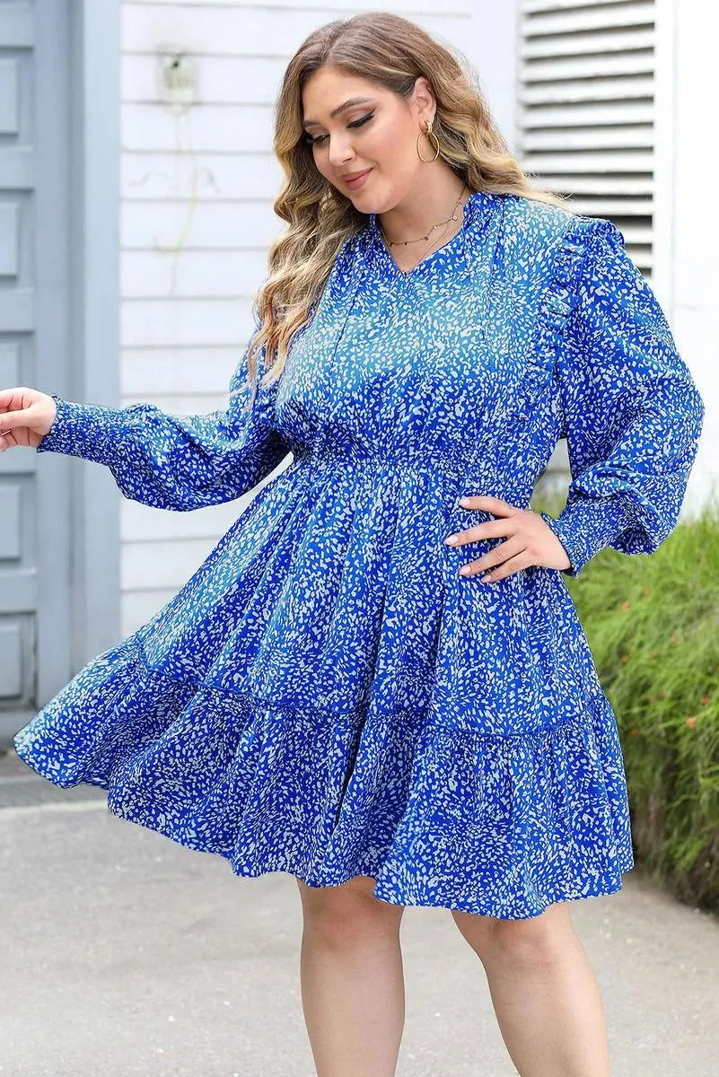 Discover the Perfect Plus Size Spotted Print Dress - Shop Now!