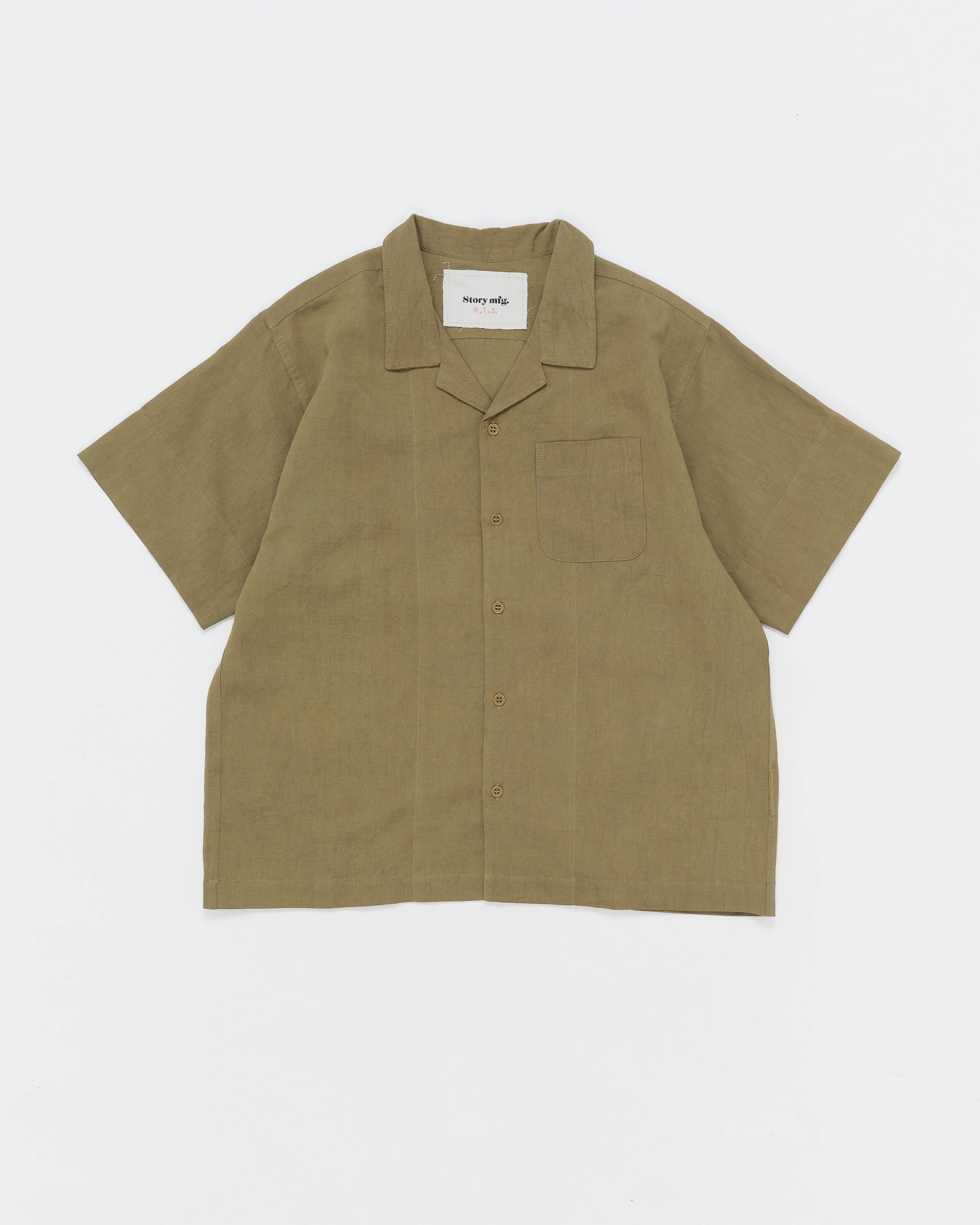 Rolled Hem Finish Distillers Shirt SS - R.T.S. CO-11