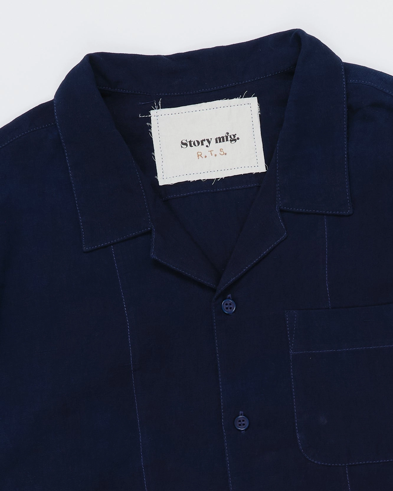 Grid Texture Fabric Distillers Shirt SS - R.T.S. CO-64