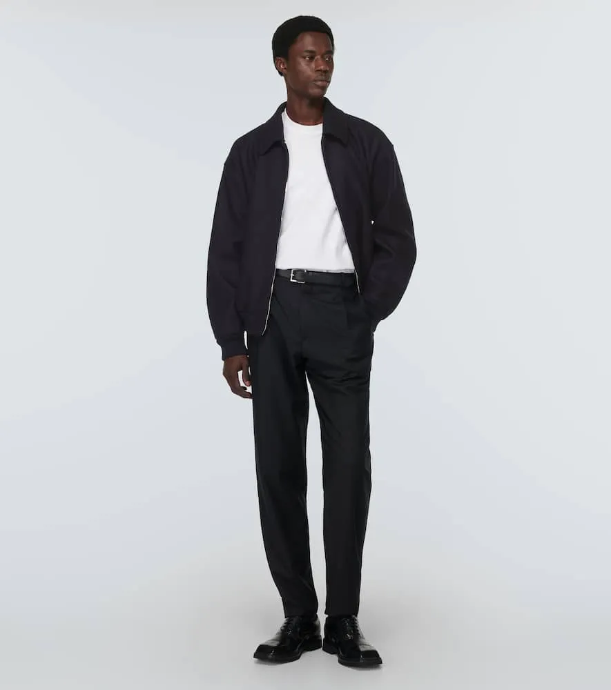 Dolce&Gabbana Wool-blend bomber jacket