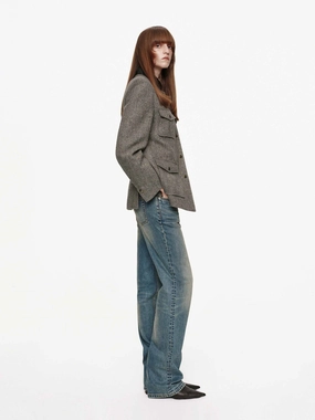 Donegal Tweed Button Coat Donegal Tweed Button Coat