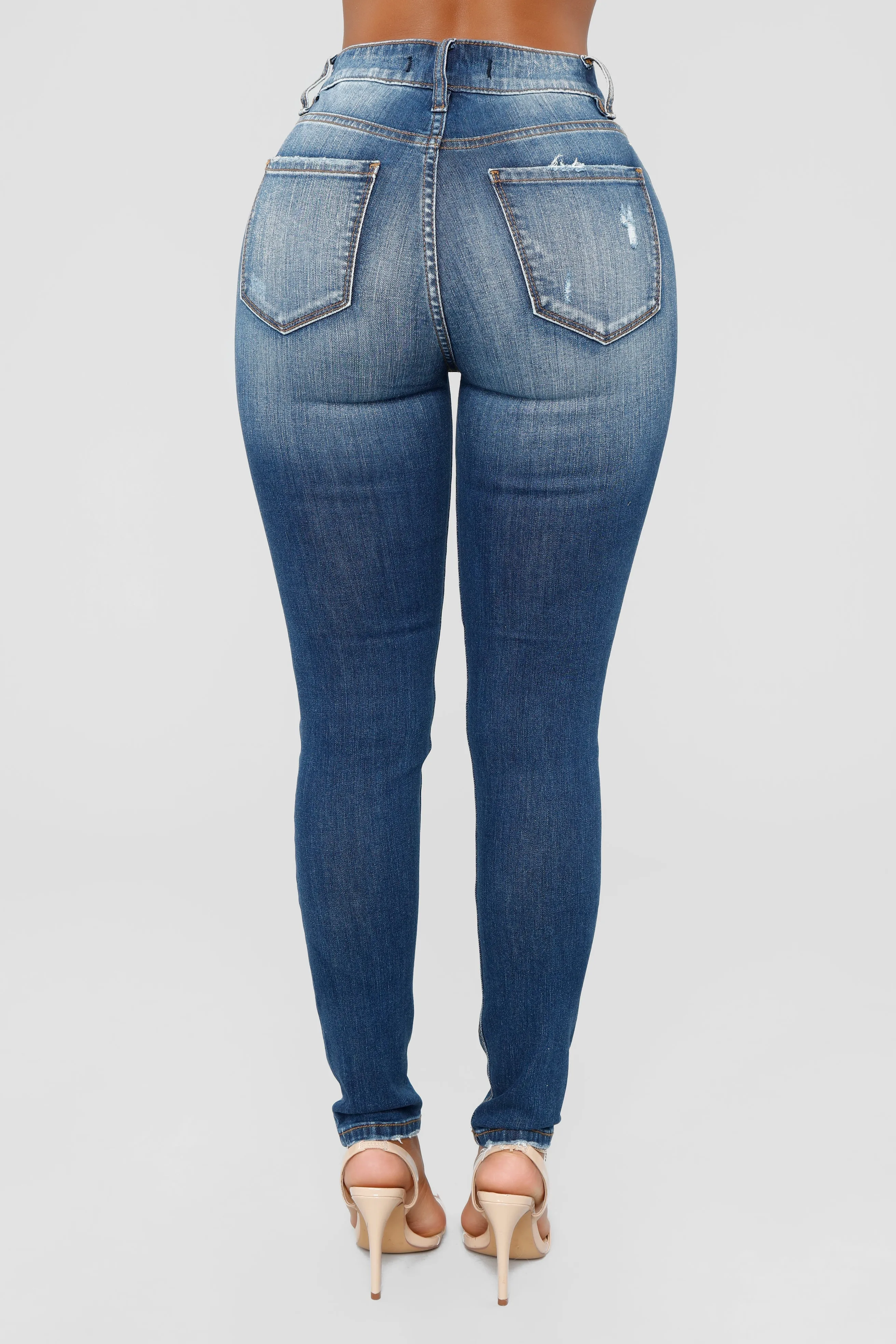 Dont Believe It Skinny Jeans - Dark Denim