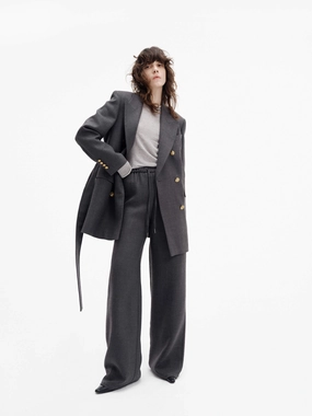 Double Breasted Belted Blazer Double Breasted Belted Blazer