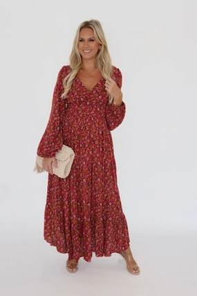 Double Layered Collar Dreamy Flower Dress Dreamy Flower Dress Fitted Design