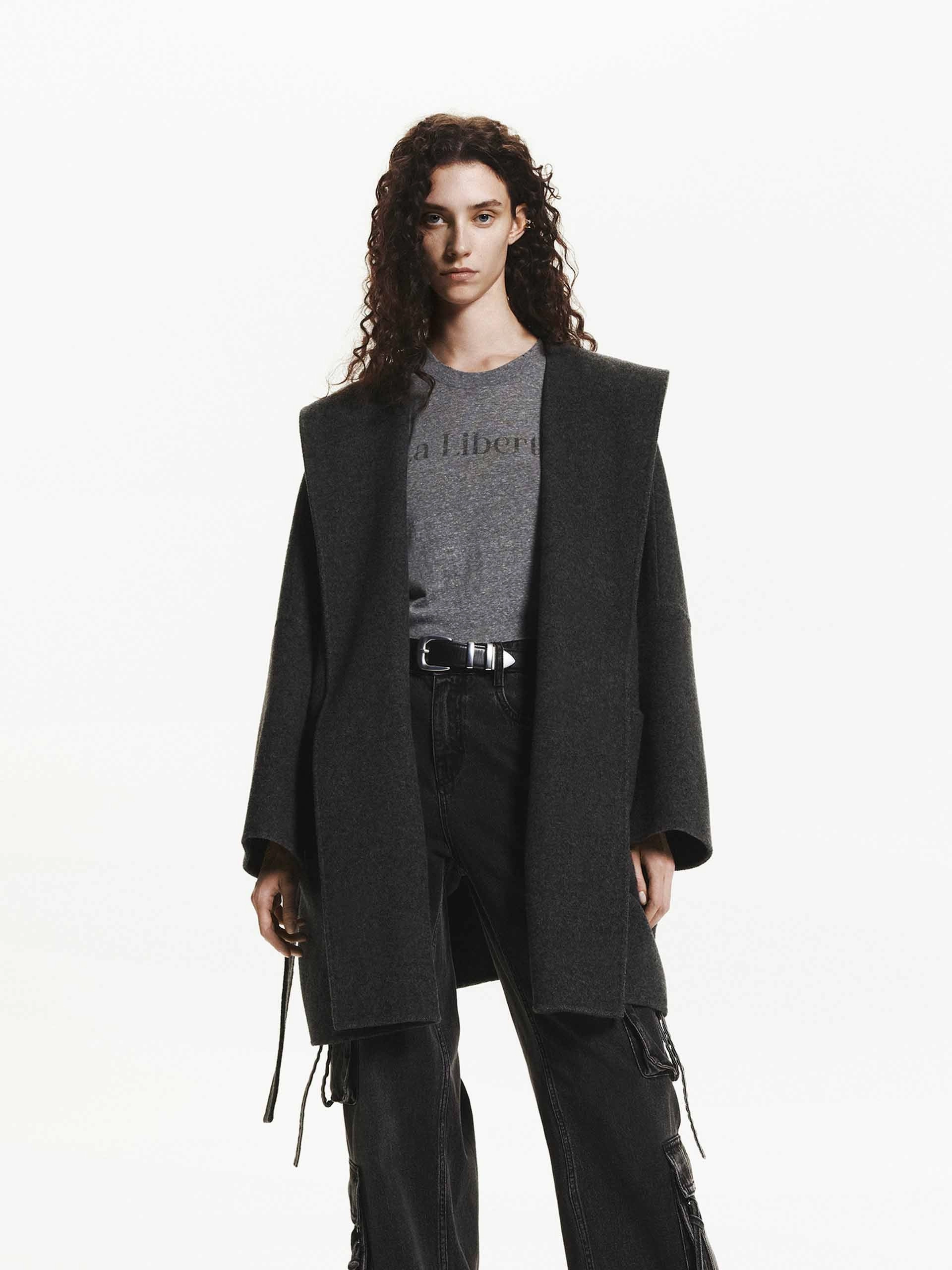 Double Sided Hooded Coat