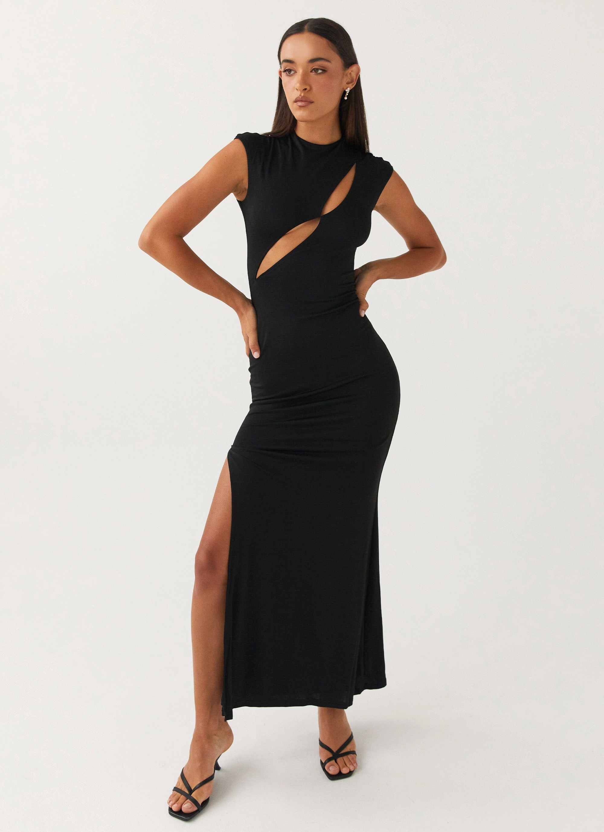 Special Affair Maxi Dress - Black Daily Ready