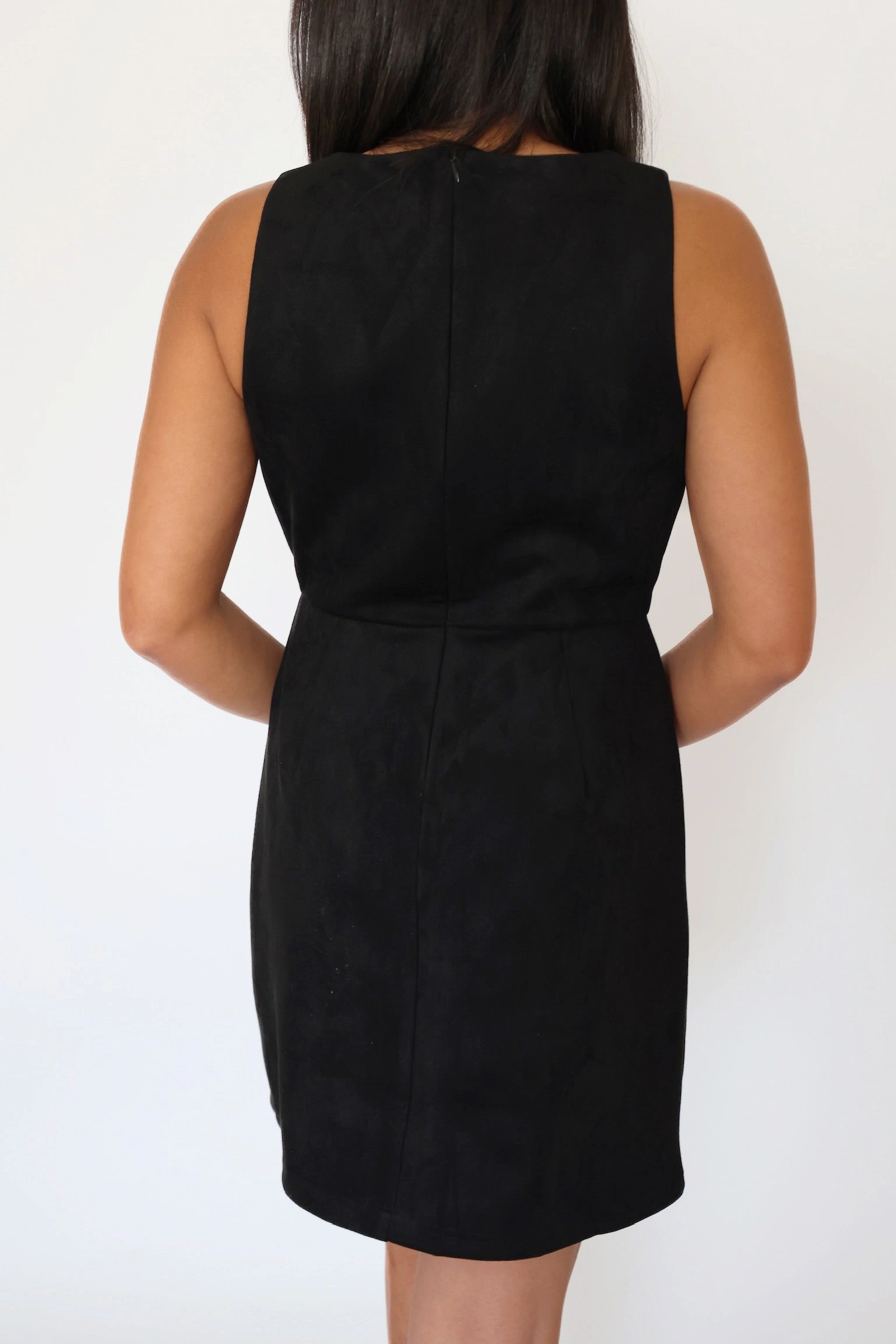 Tunic top Compression Fit Technology Tuscany Faux Suede Mini Dress (FINAL SALE)