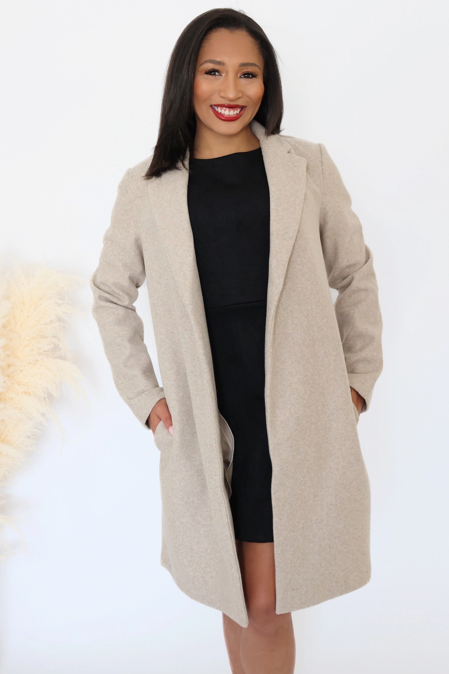 Multi Panel Cut Tuscany Faux Suede Mini Dress (FINAL SALE)