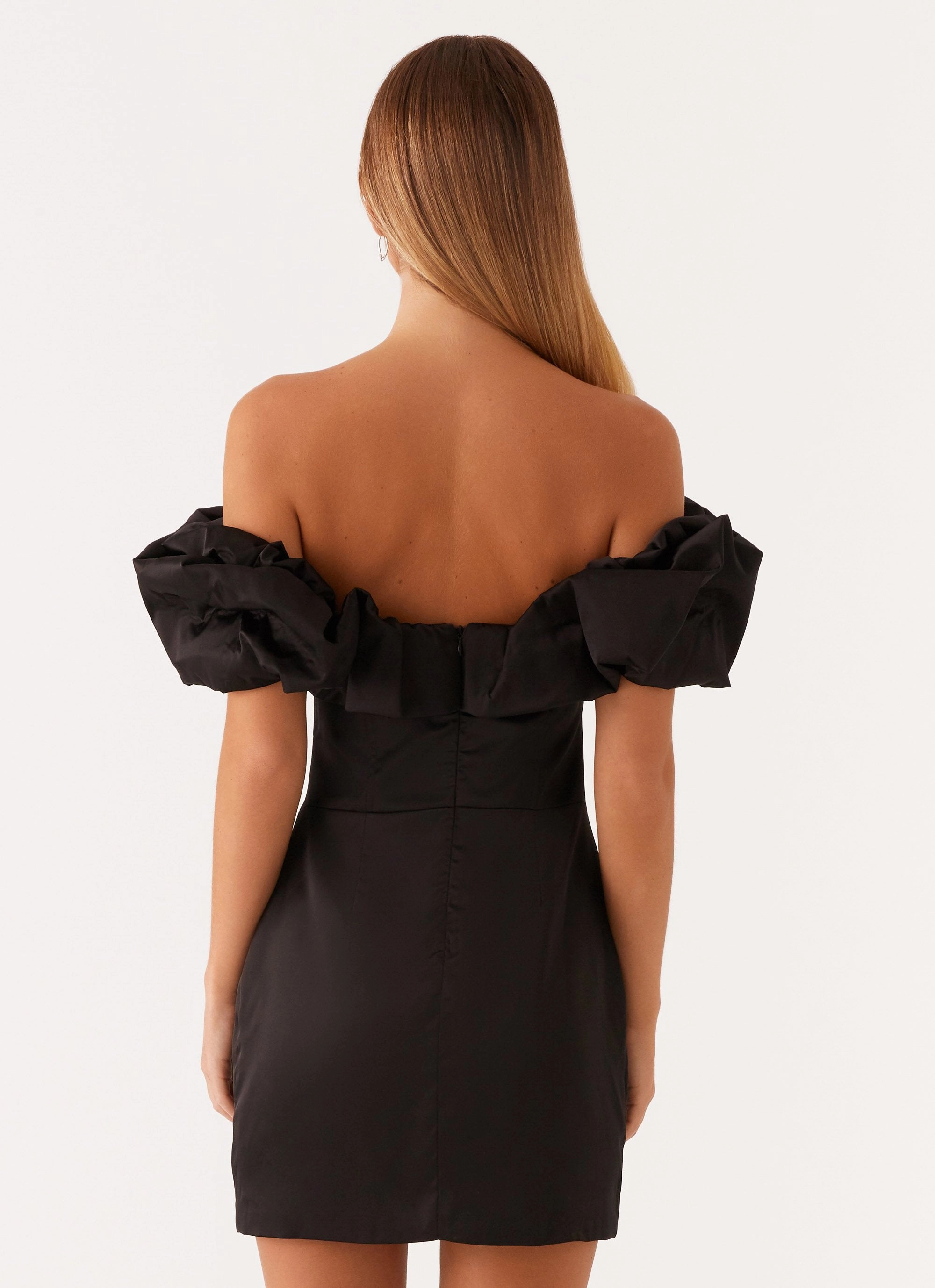 Natural Light Read My Mind Mini Dress - Black