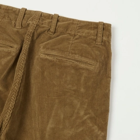 East Harbour Surplus 'Axel 101' Corduroy Trouser - Wood East Harbour Surplus 'Axel 101' Corduroy Trouser - Wood