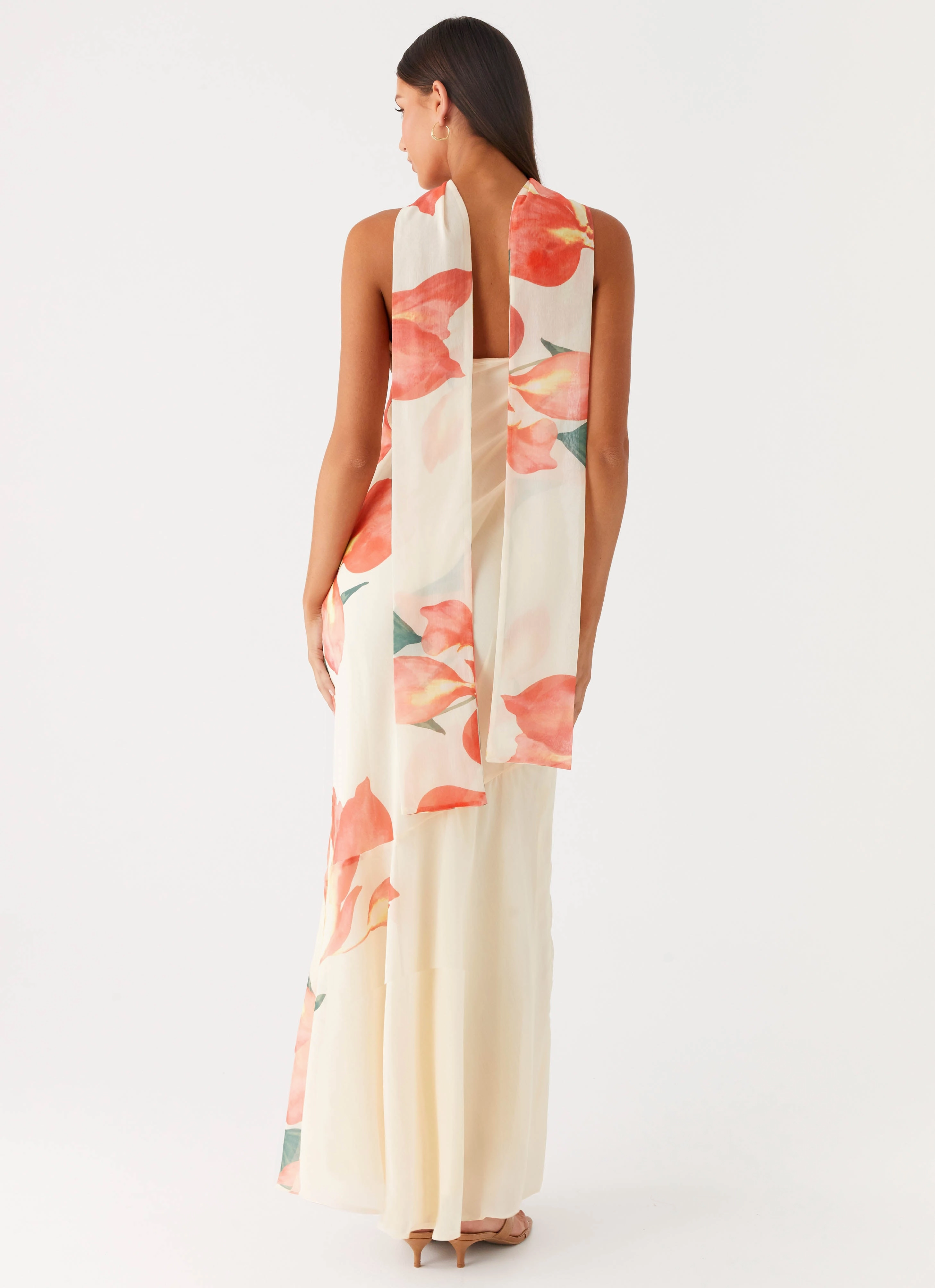 Under The Pagoda Maxi Dress - Siena Floral Free Shape