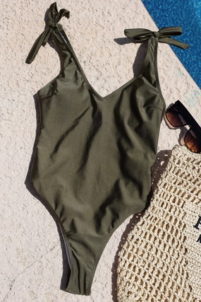 Talum Swimsuit (FINAL SALE) Self Fabric Tie Closure