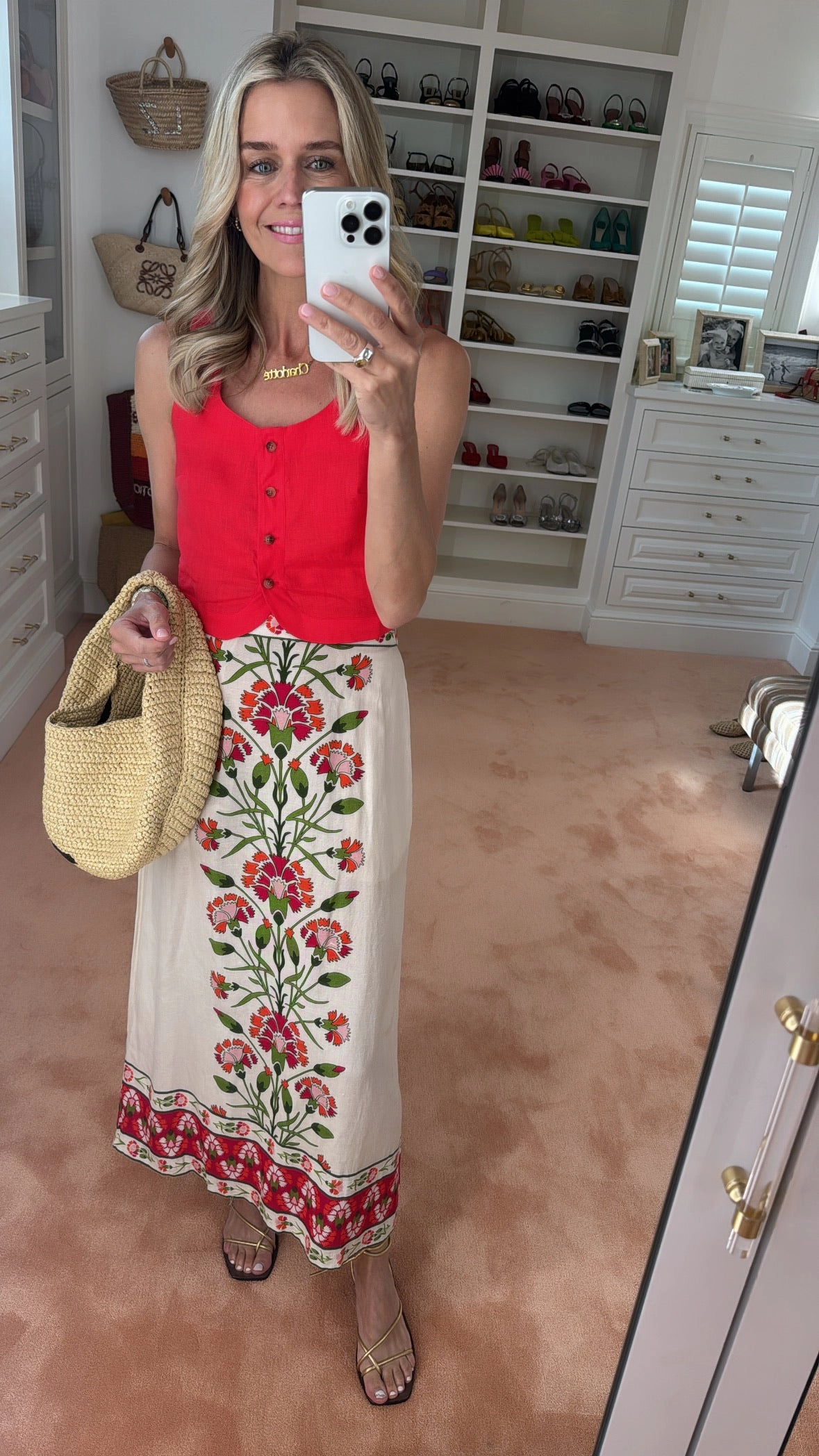 MASON'S DAUGHTER | Andrea Top, Cherry Red ConvertibleSleeves Breathable back panel