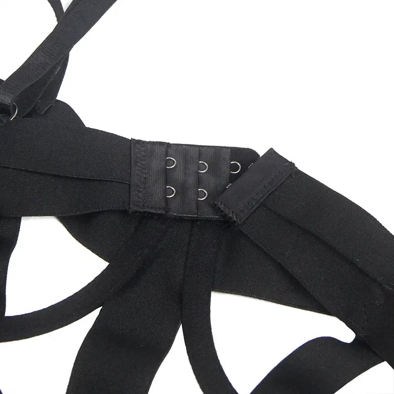 Elastic Straps Plus Size Women's Rompers
