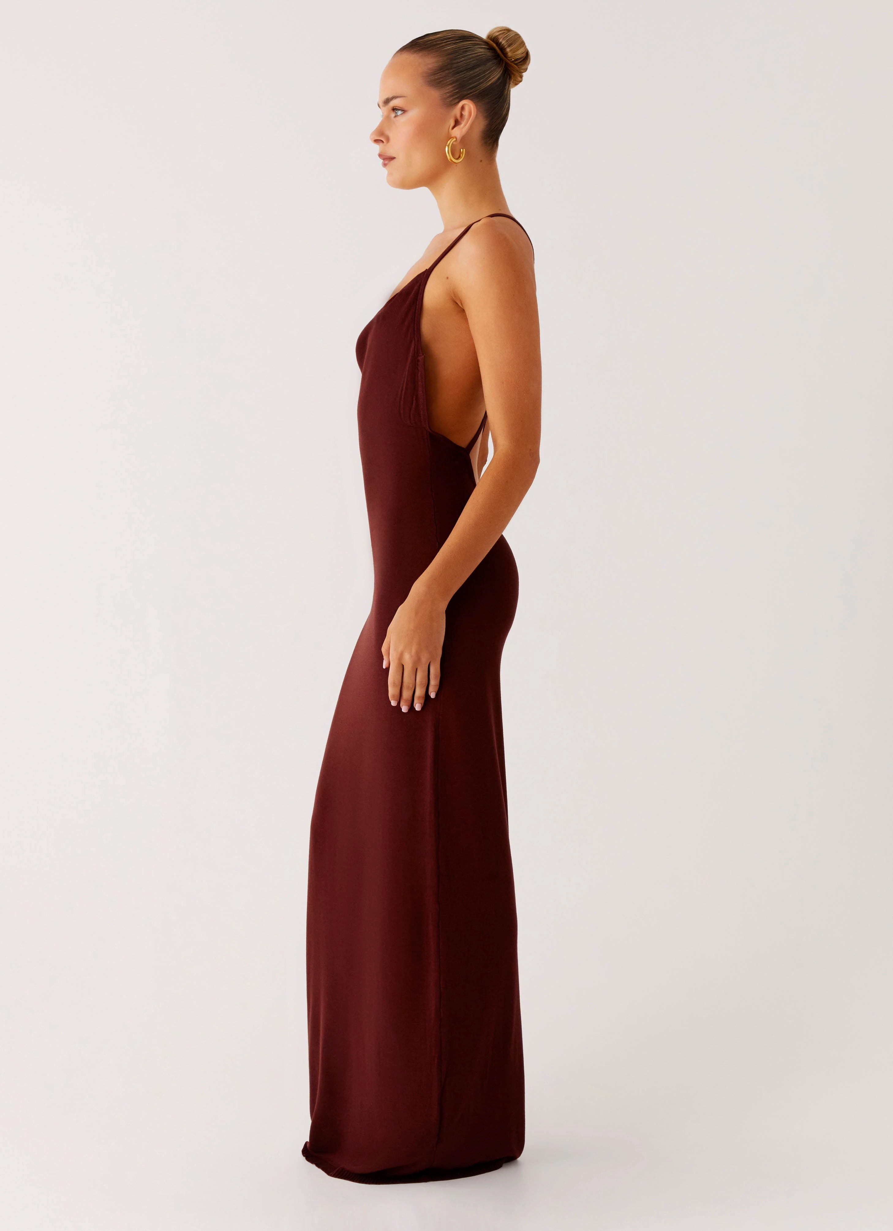Nomad Muse Maxi Dress - Chocolate Airy Layer