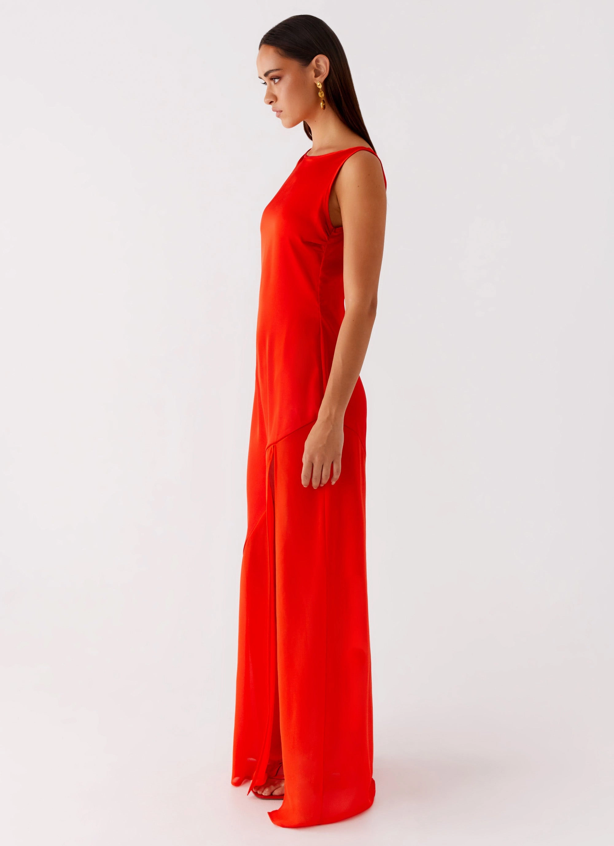 Ramiro Maxi Dress - Red Cruise-Wear DurableStitching