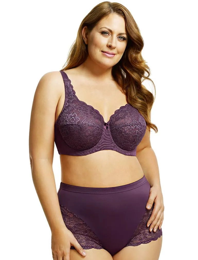 ELILA BRA Plum Style: 2311