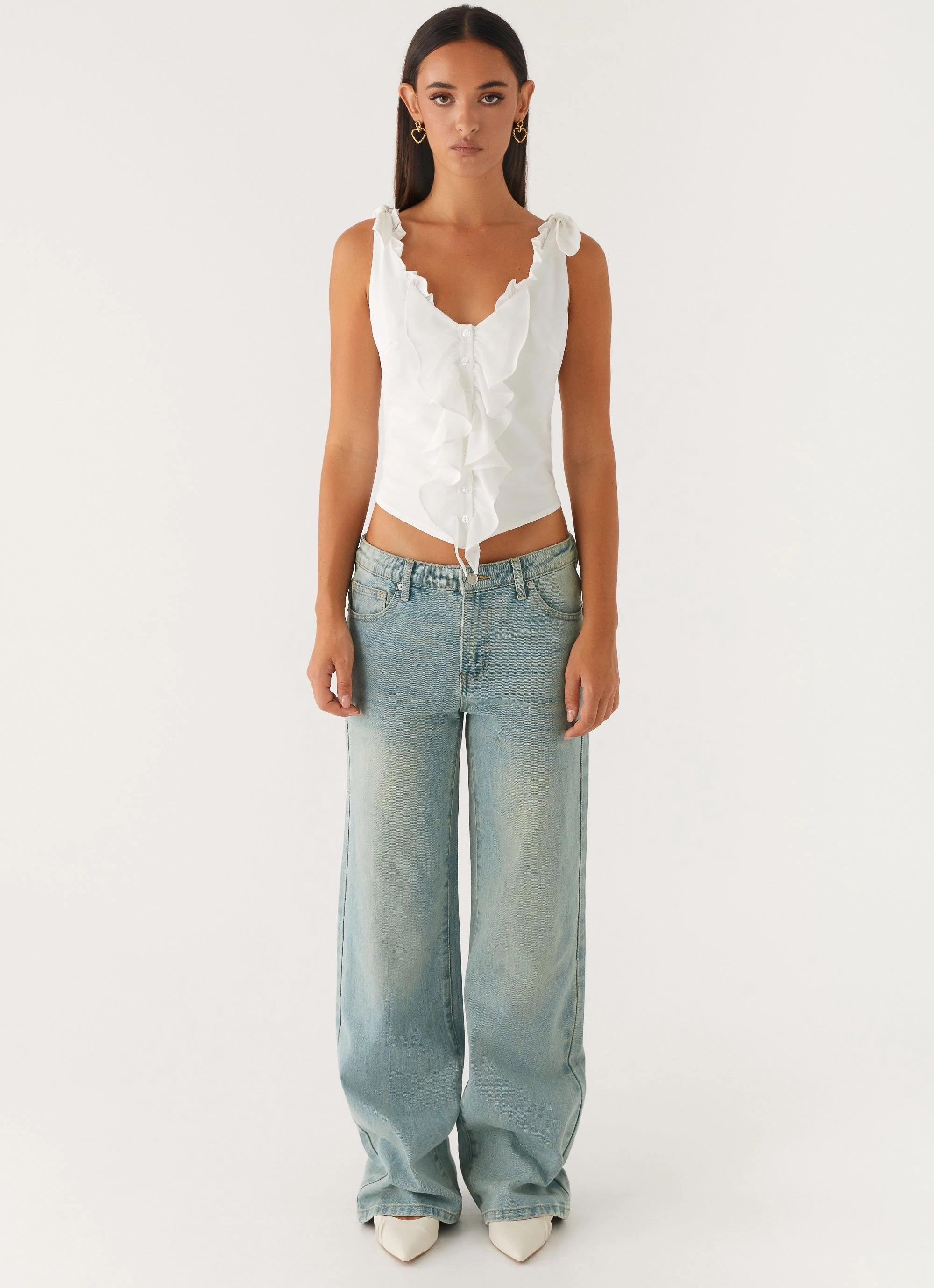 Ellery Top - White Reflective Detailing