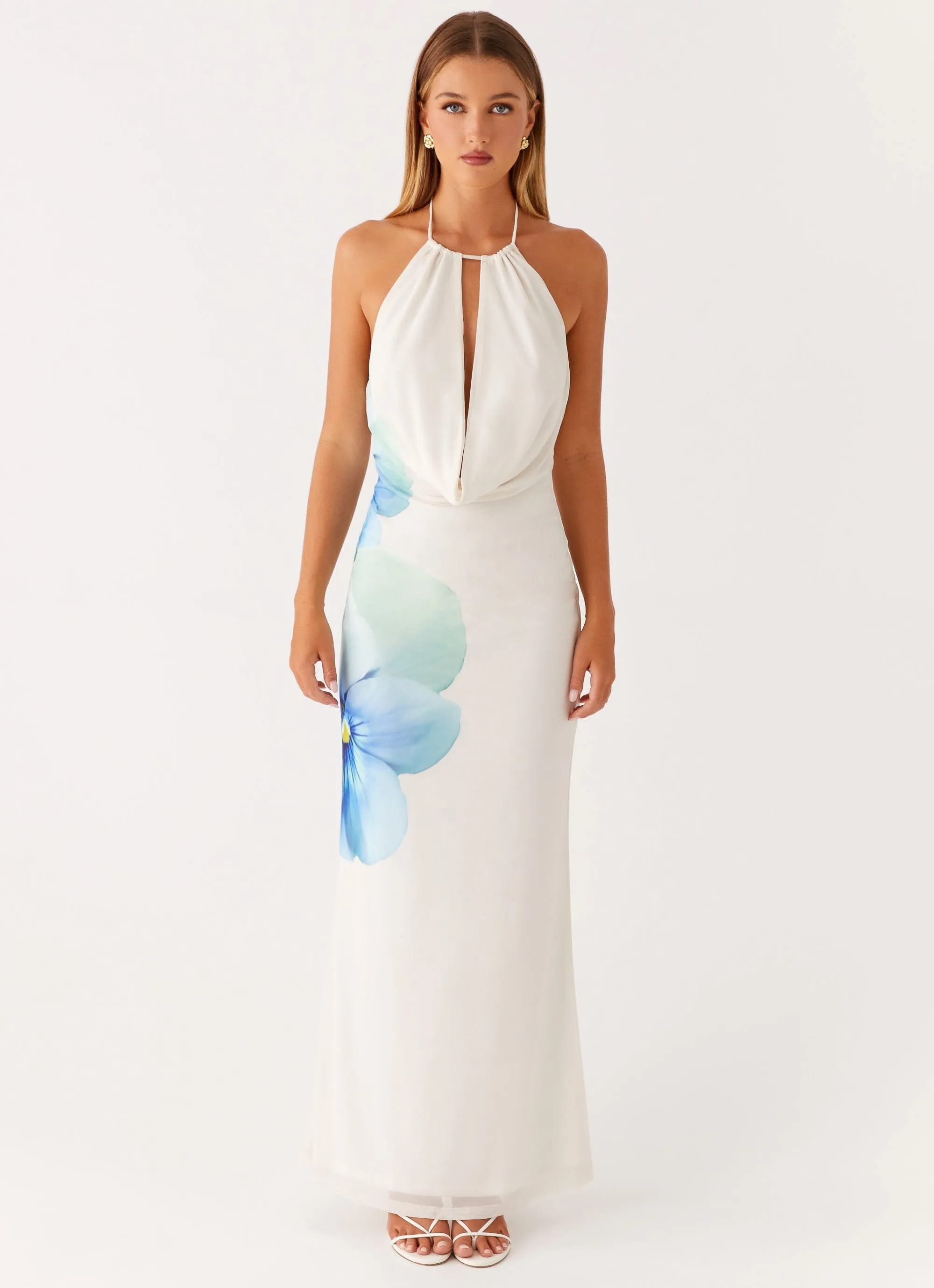 Mature appeal Elo Maxi Dress - Ivory