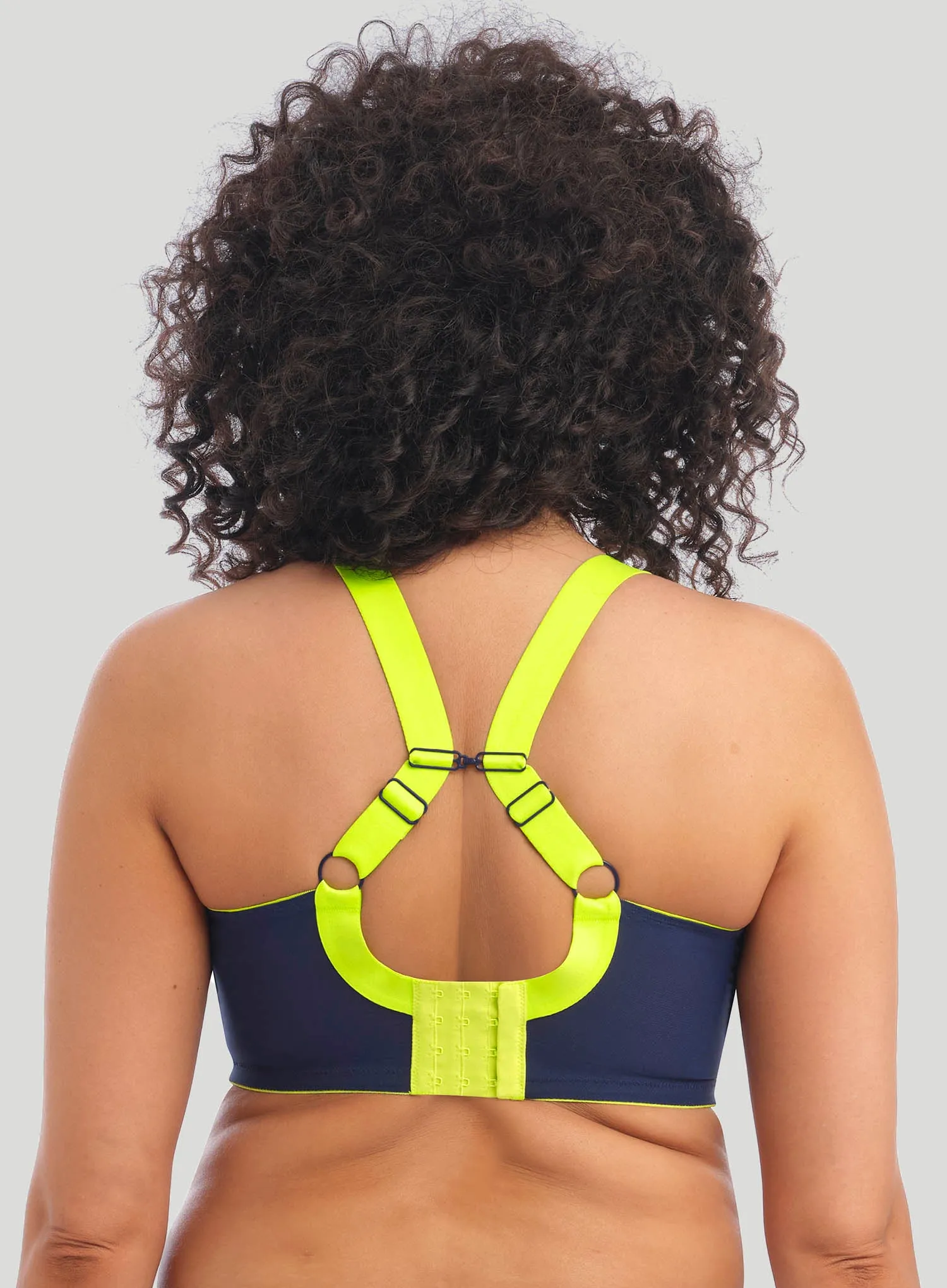 Elomi: Energise Sports Bra With J Hook Navy