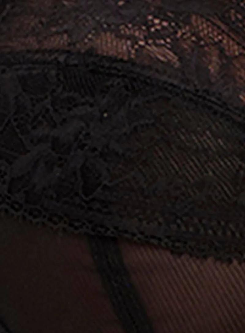 Elomi: Kendra Underwired Plunge Bra Black