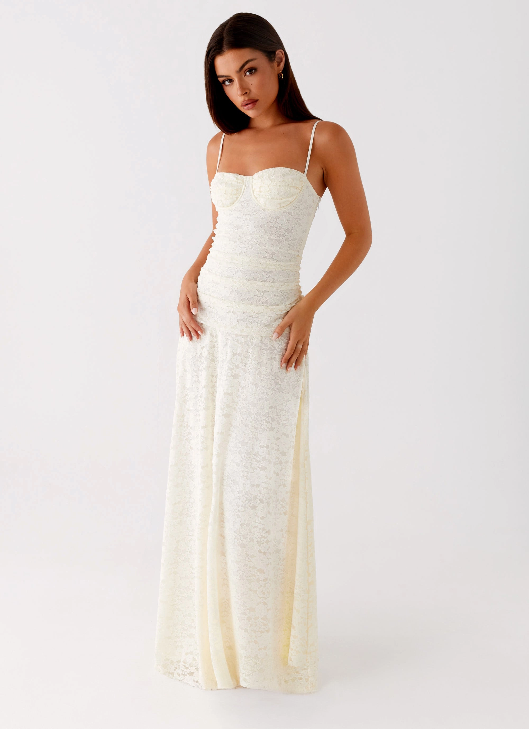 Layered Movement All Time Elsa Maxi Dress - Ivory