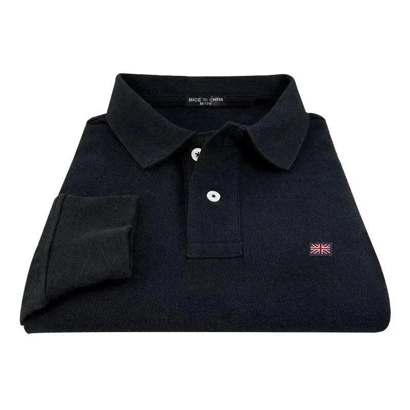 Embroidered Logo Men Polo Shirt