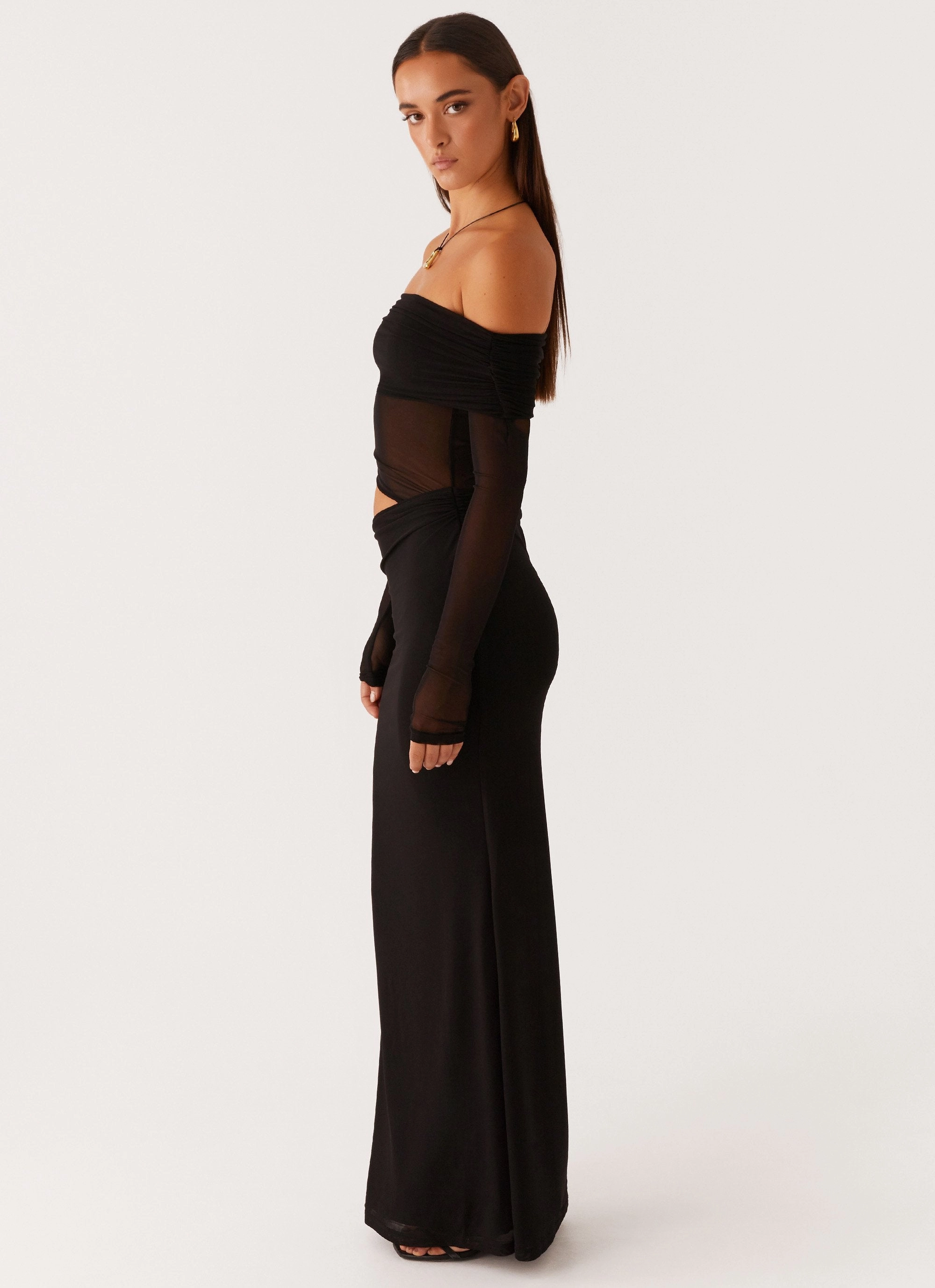 Emery Maxi Dress - Black Stylish Fit
