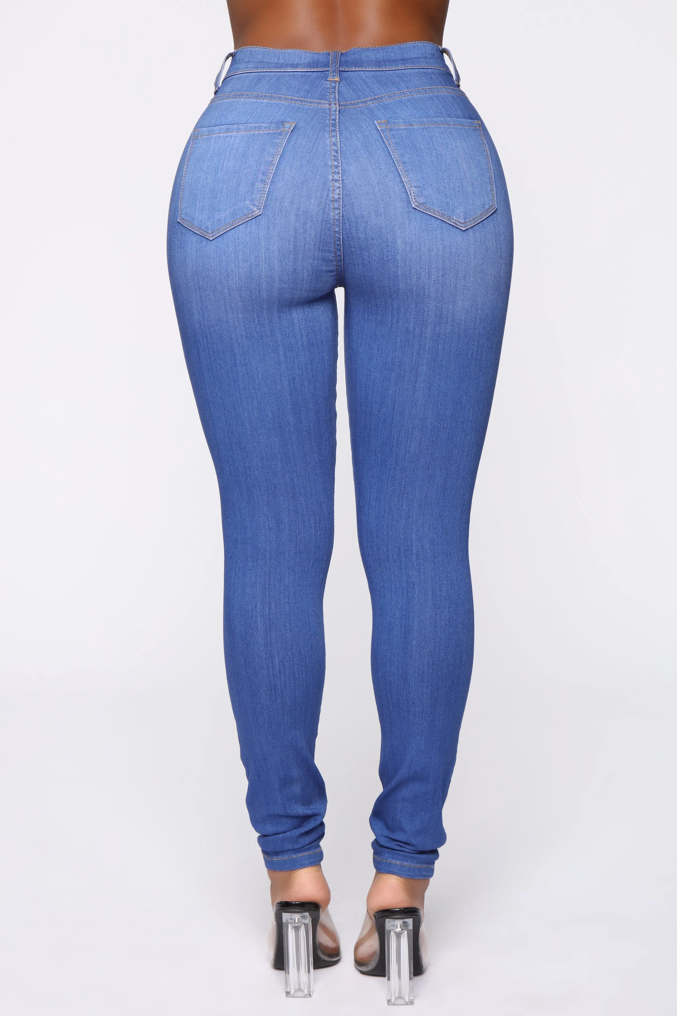 Emma Super Stretch High Rise Skinny Jean - DarkDenim