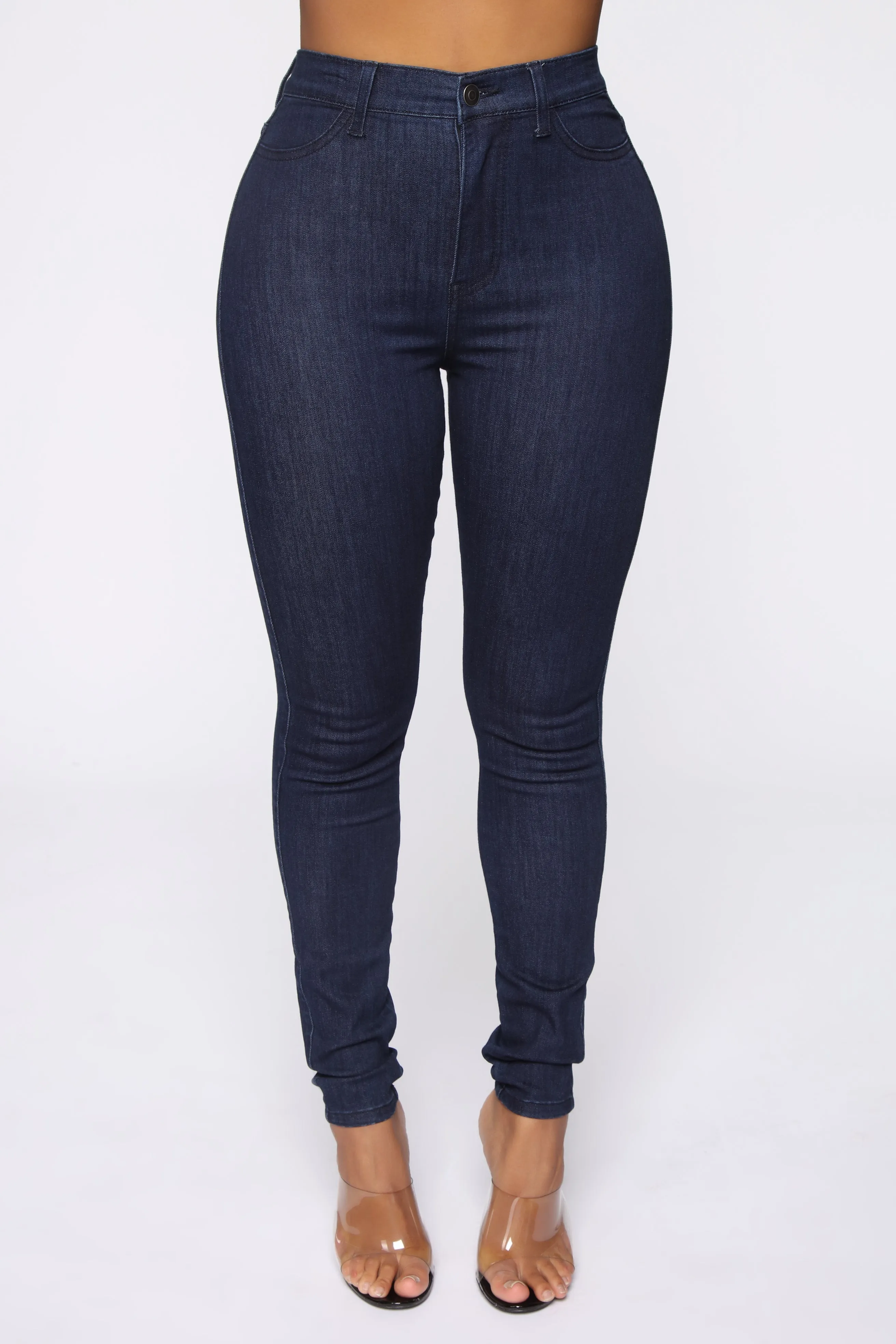 Emma Super Stretch High Rise Skinny Jean - DarkDenim