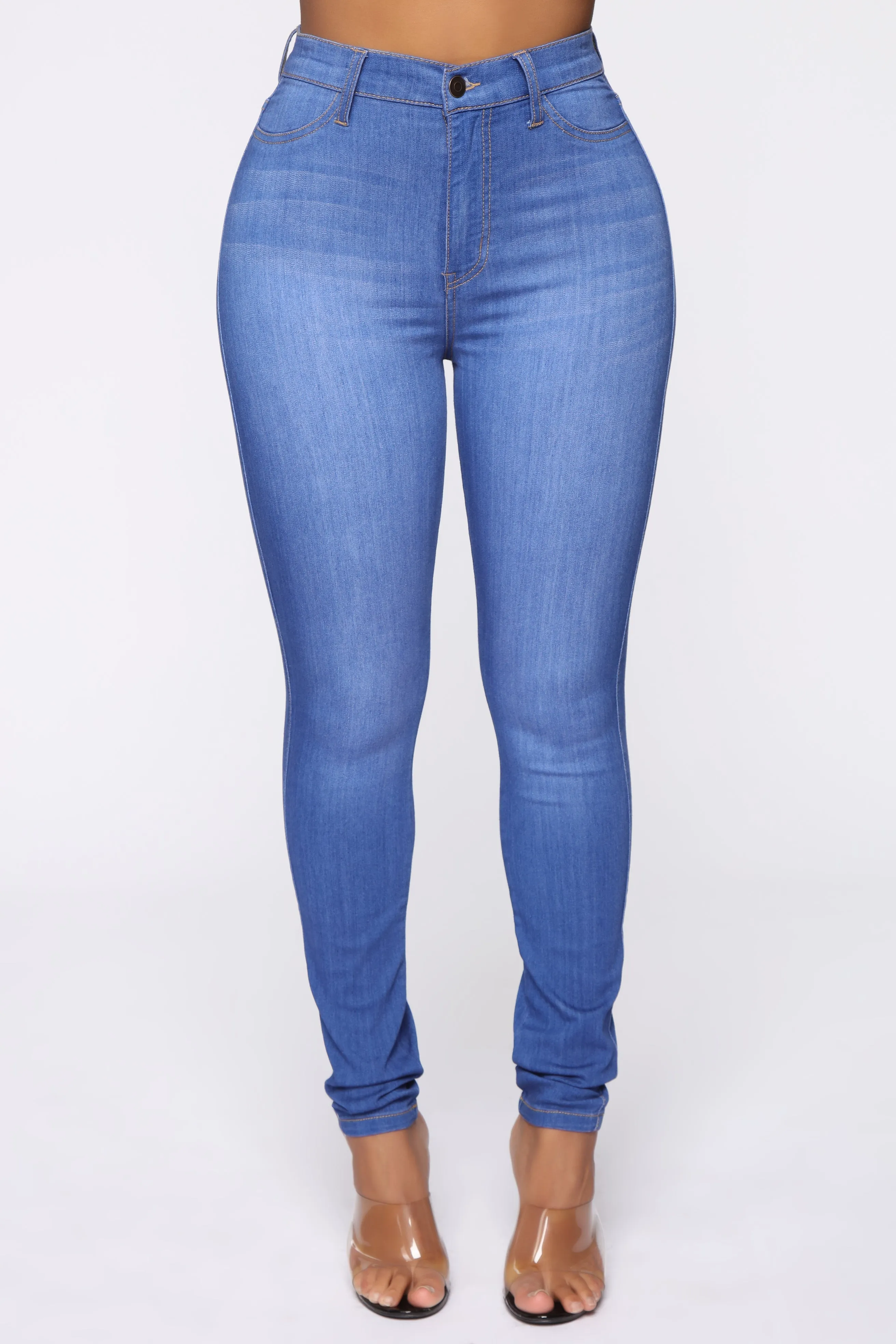 Emma Super Stretch High Rise Skinny Jean - DarkDenim
