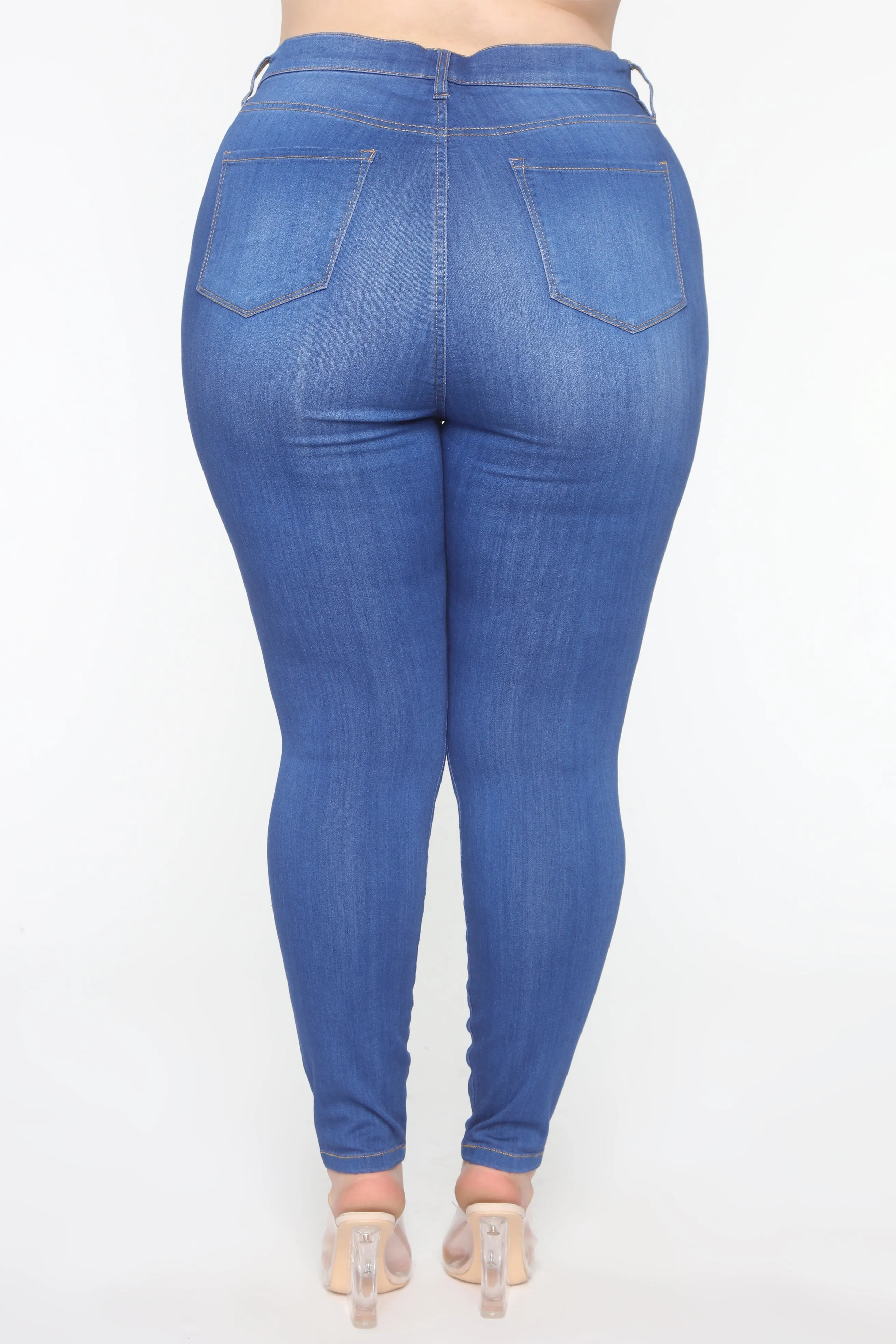Emma Super Stretch High Rise Skinny Jean - DarkDenim