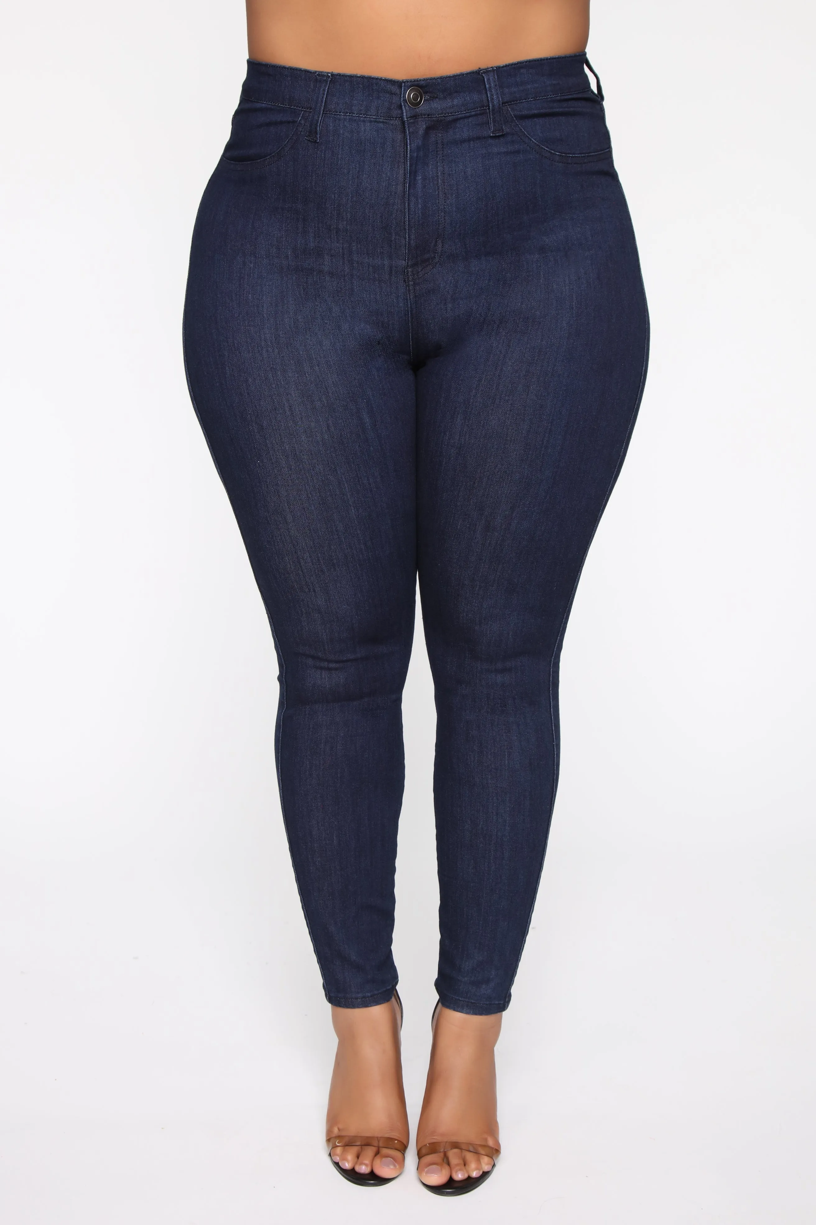 Emma Super Stretch High Rise Skinny Jean - DarkDenim