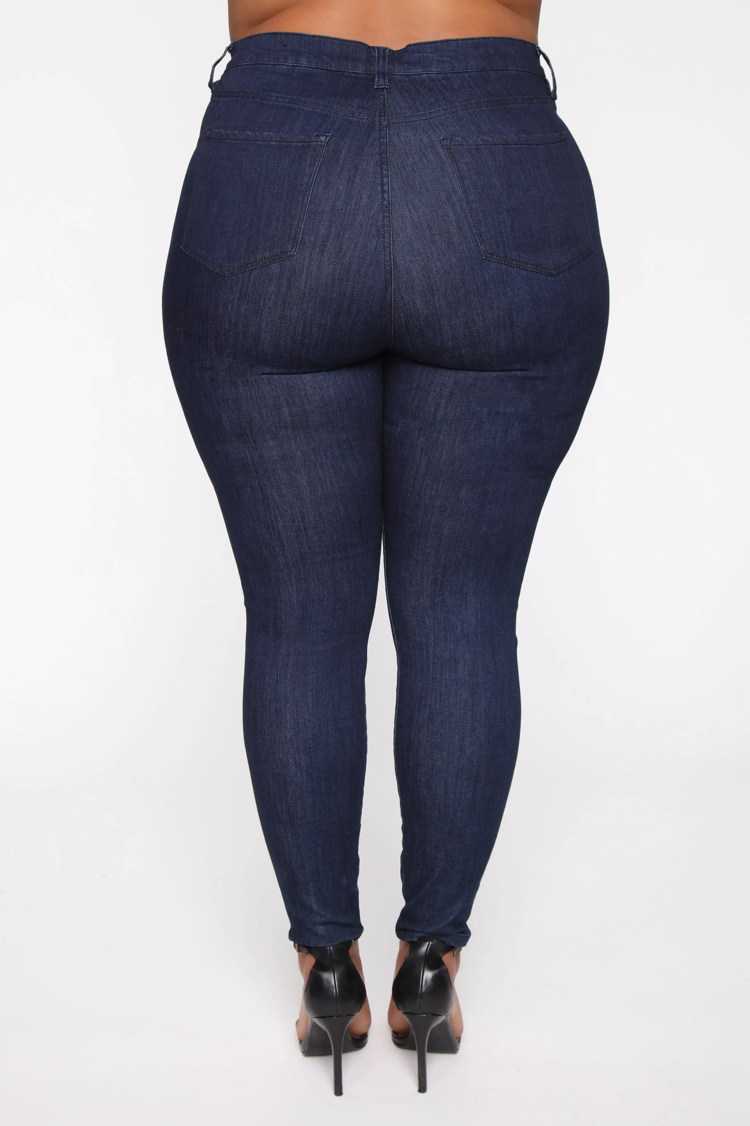 Emma Super Stretch High Rise Skinny Jean - DarkDenim