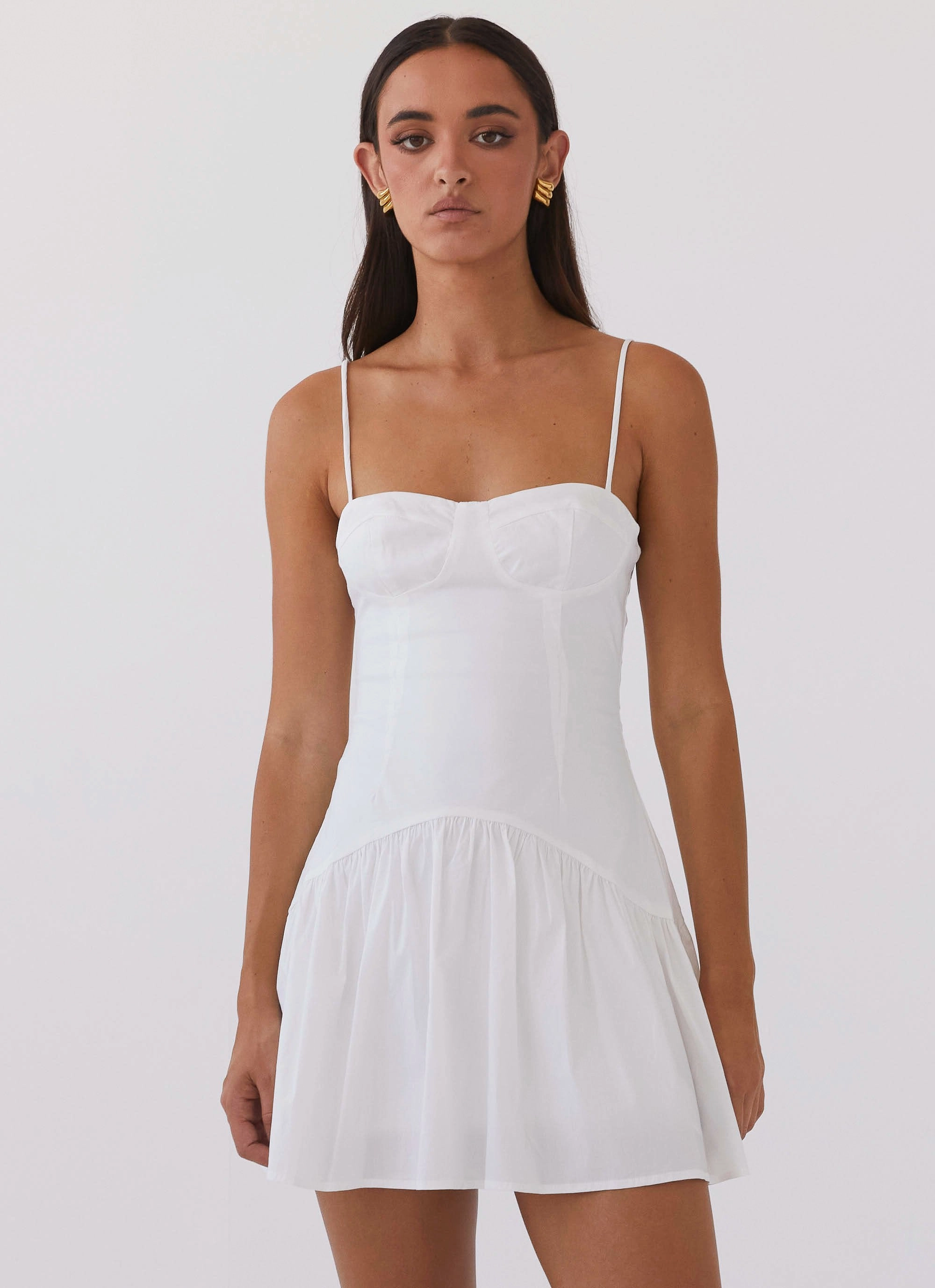Endless Summer Mini Dress - White Lace Fine Urban Cool