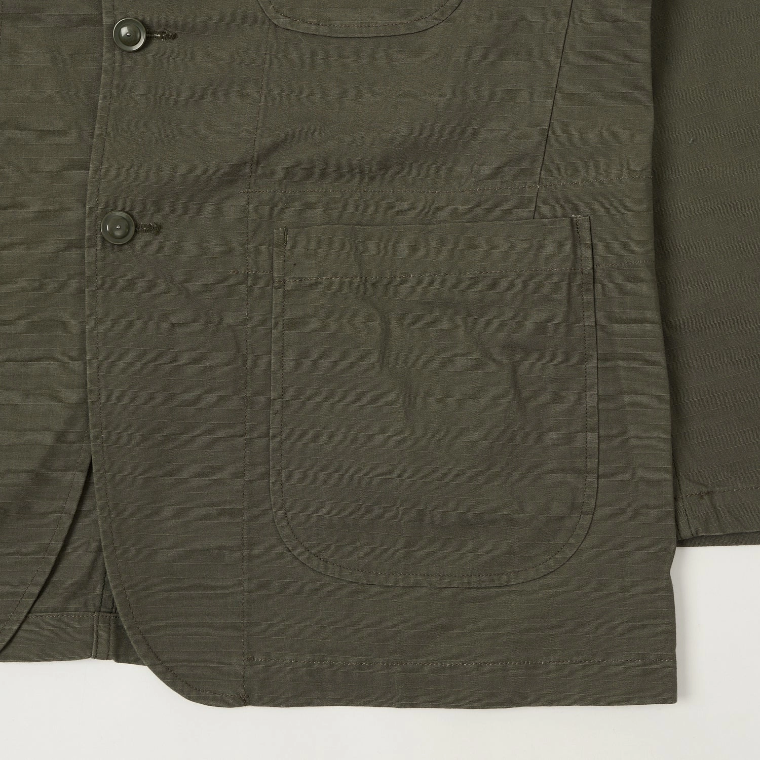 Engineered Garments Heavyweight Ripstop Bedford Jacket - Olive